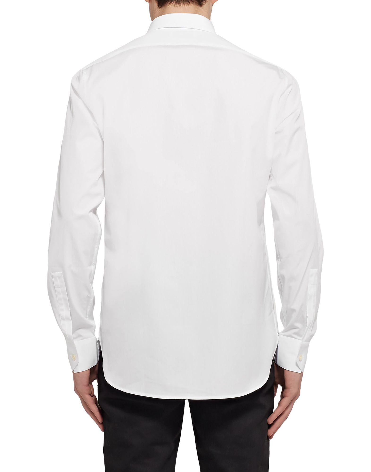 saint laurent shirt white