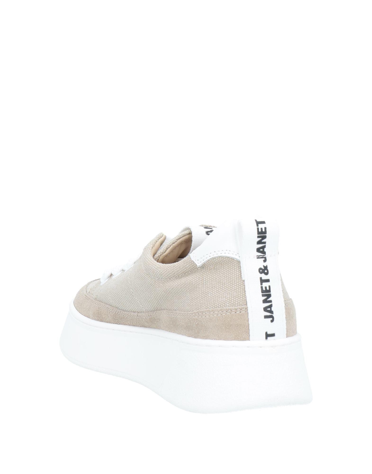 Janet \u0026 Janet Canvas Sneakers in Gray | Lyst