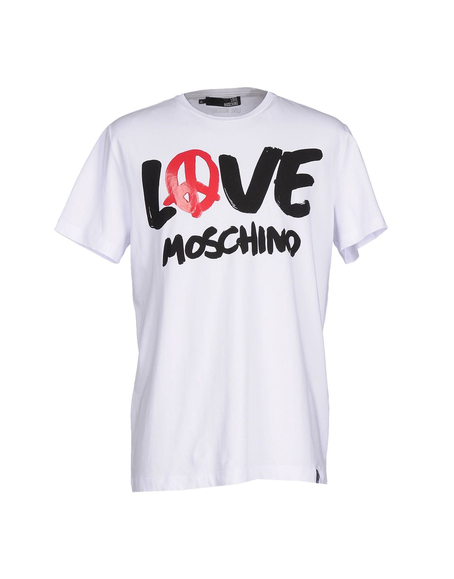 Lyst - Love Moschino T-shirt in White for Men