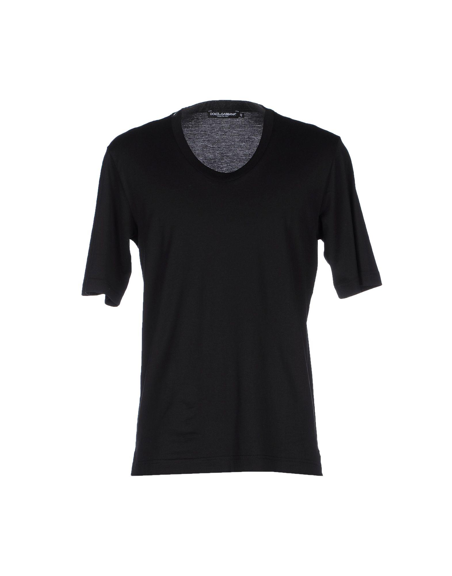 Lyst - Dolce & gabbana T-shirt in Black for Men