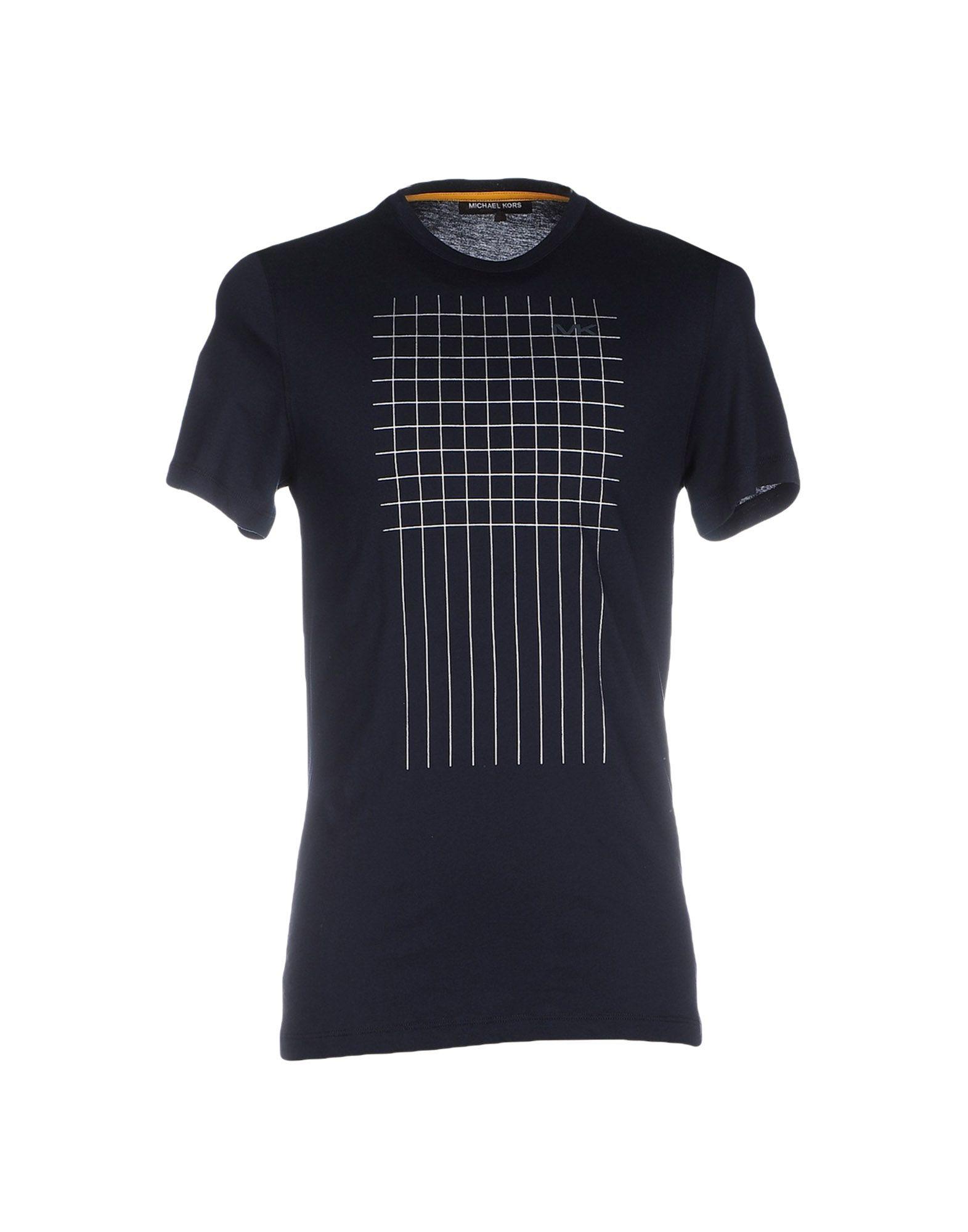 Lyst - Michael Kors T-shirt in Blue for Men