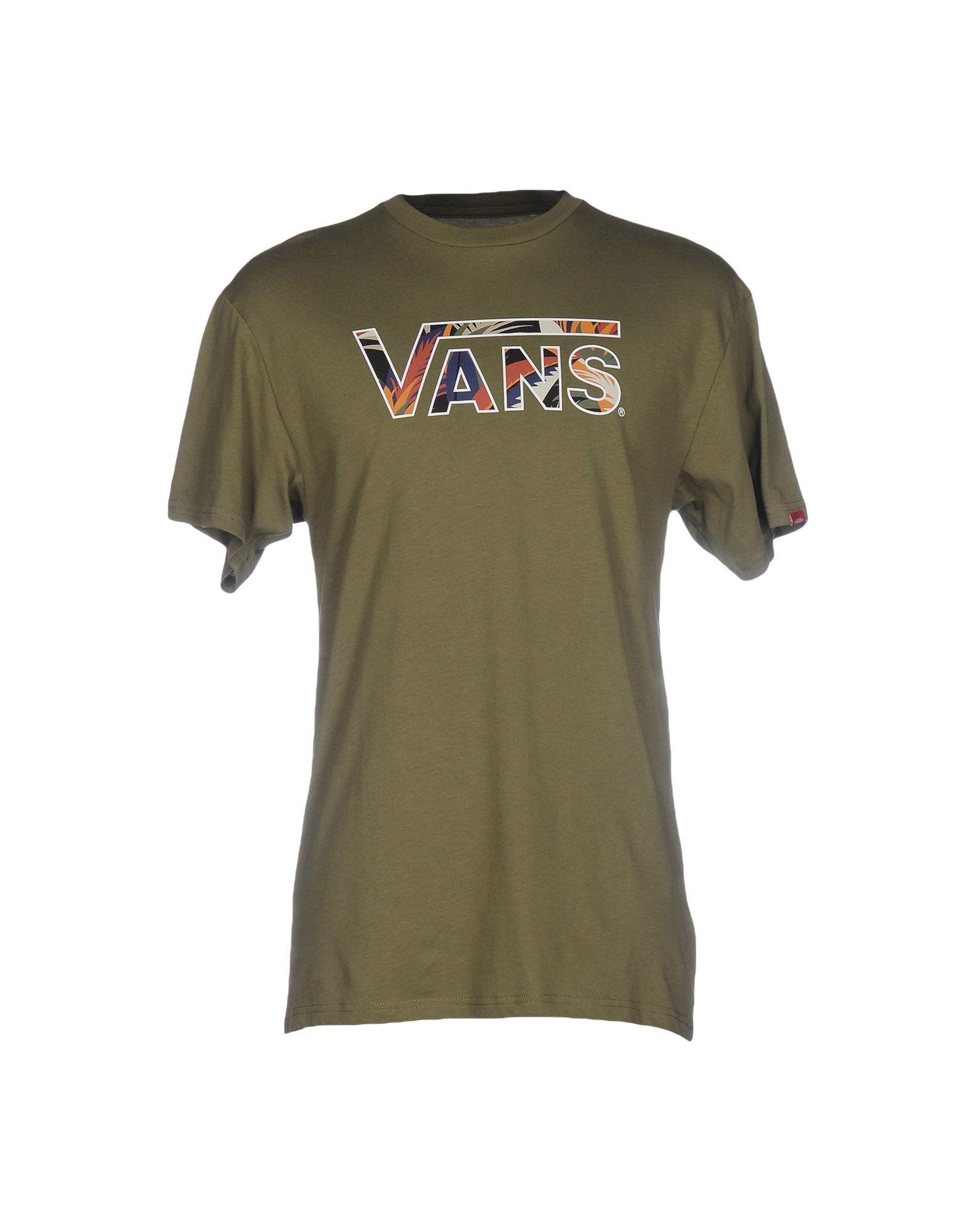 men vans t shirts