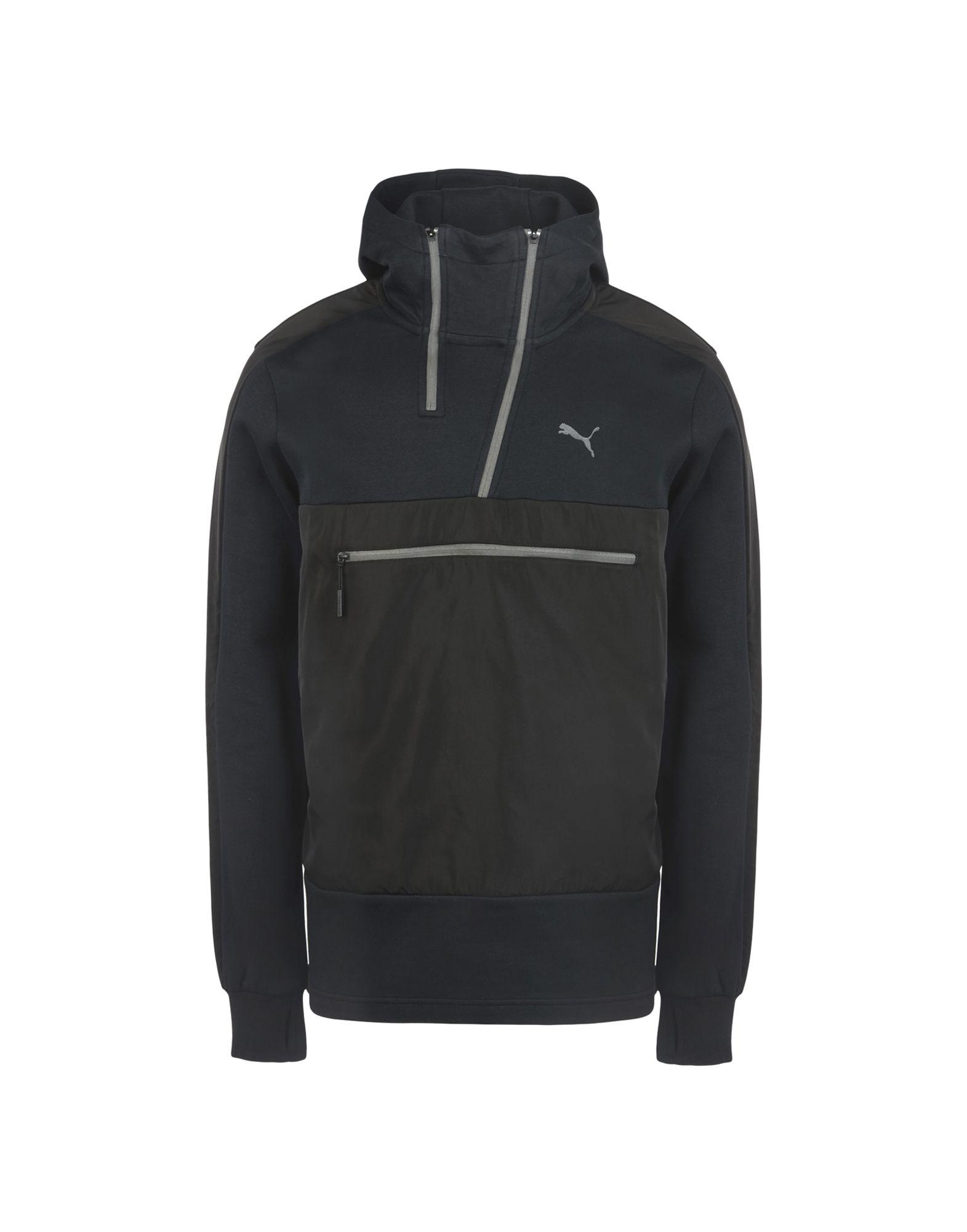puma sweatshirt mens black