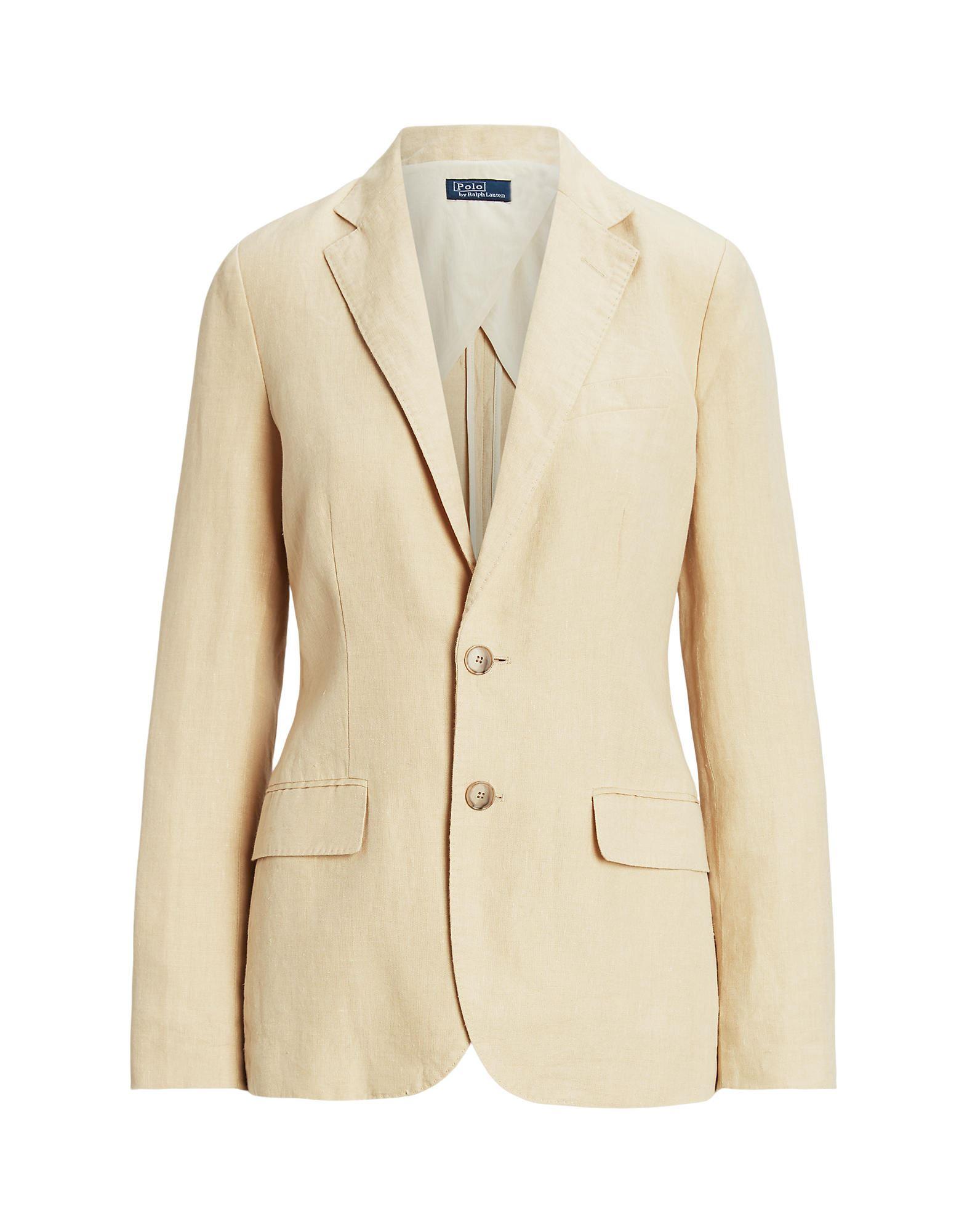 Polo Ralph Lauren Suit Jacket in Natural | Lyst