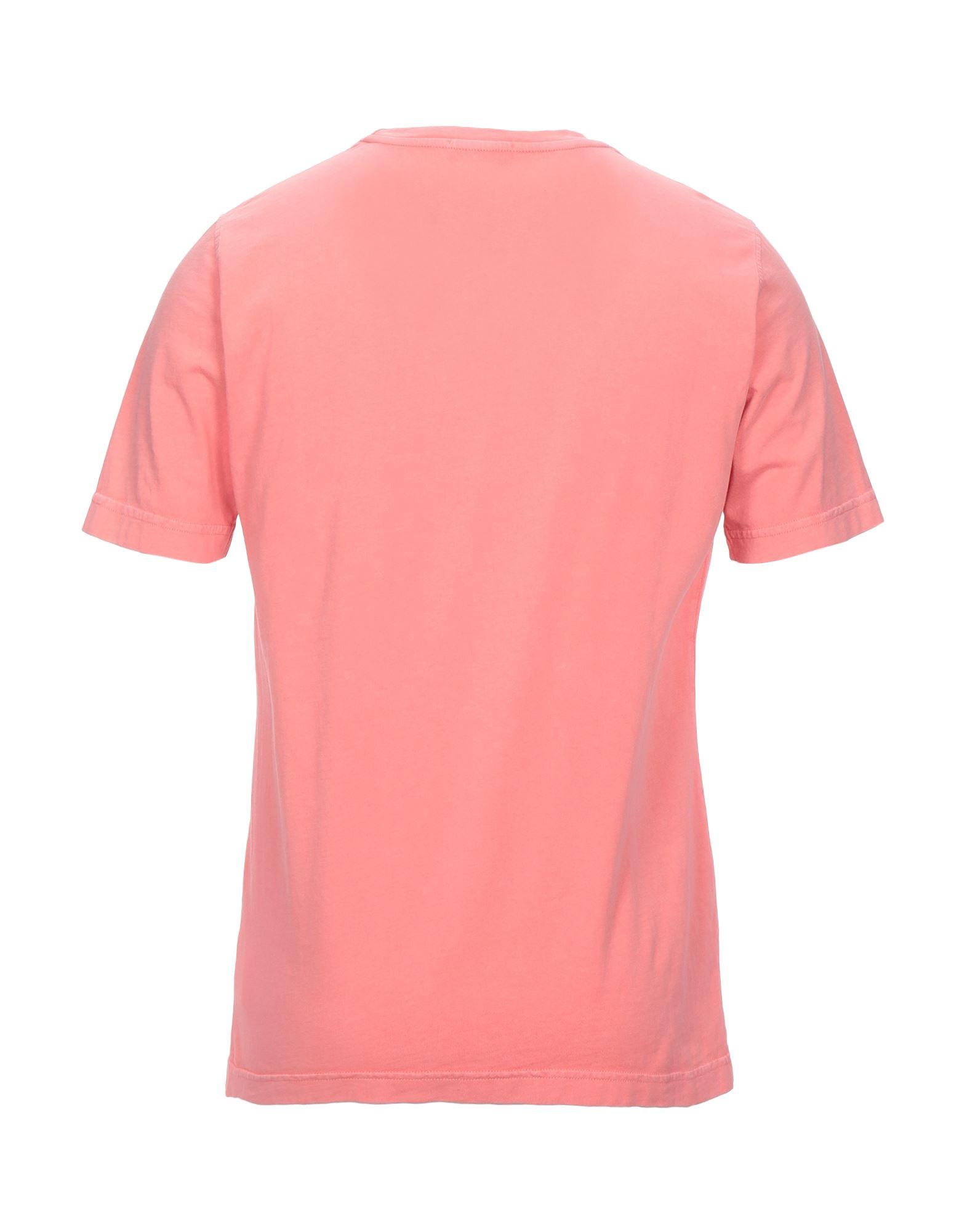 Drumohr Cotton T-shirt in Salmon Pink (Pink) for Men - Lyst