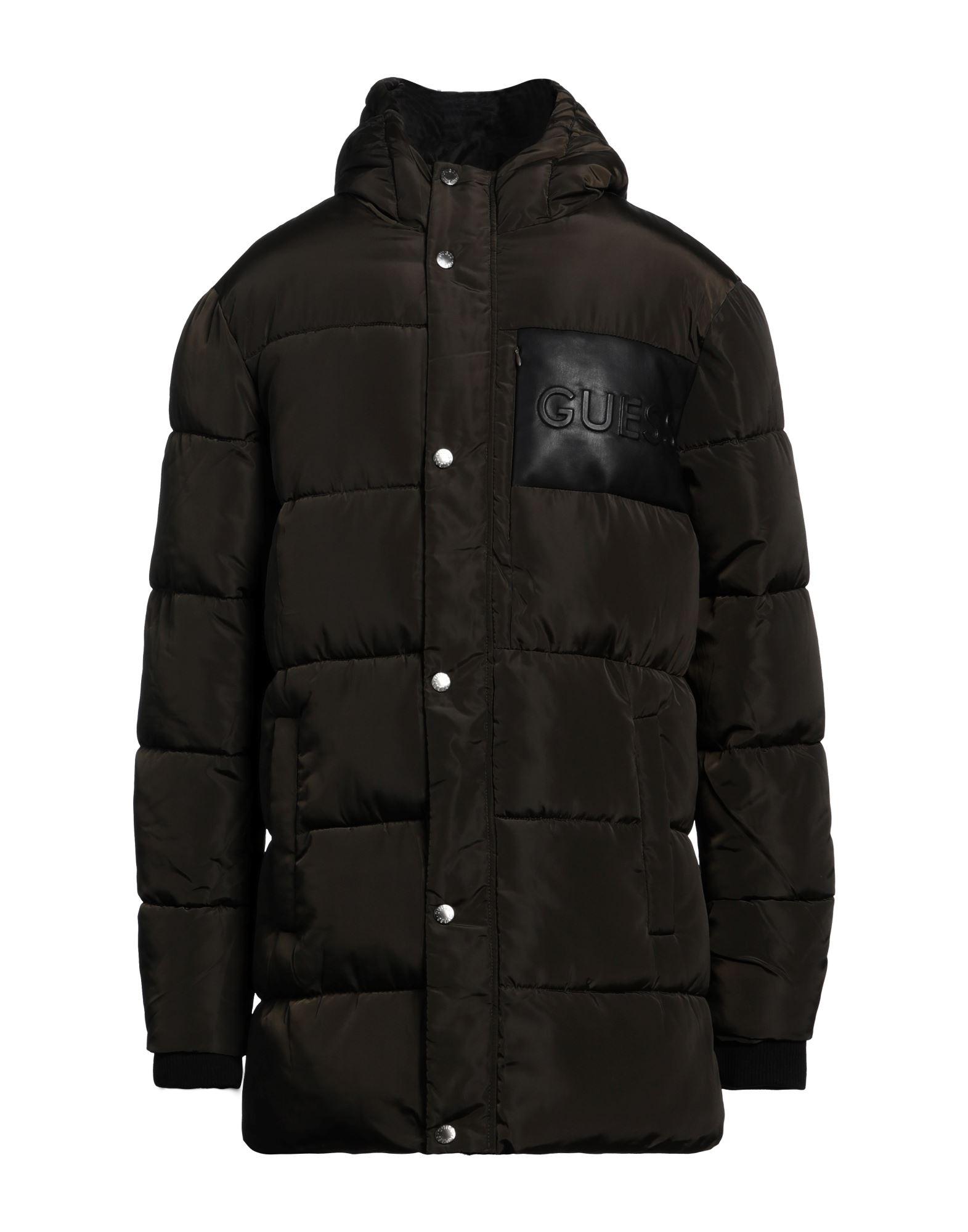 Black guess puffer coat 2025
