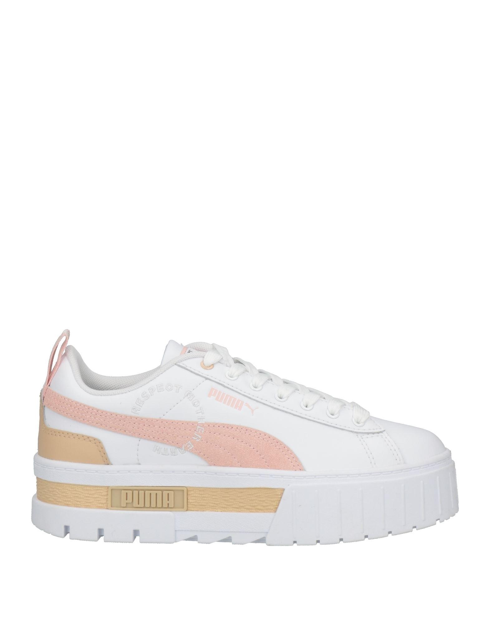 jd white puma trainers