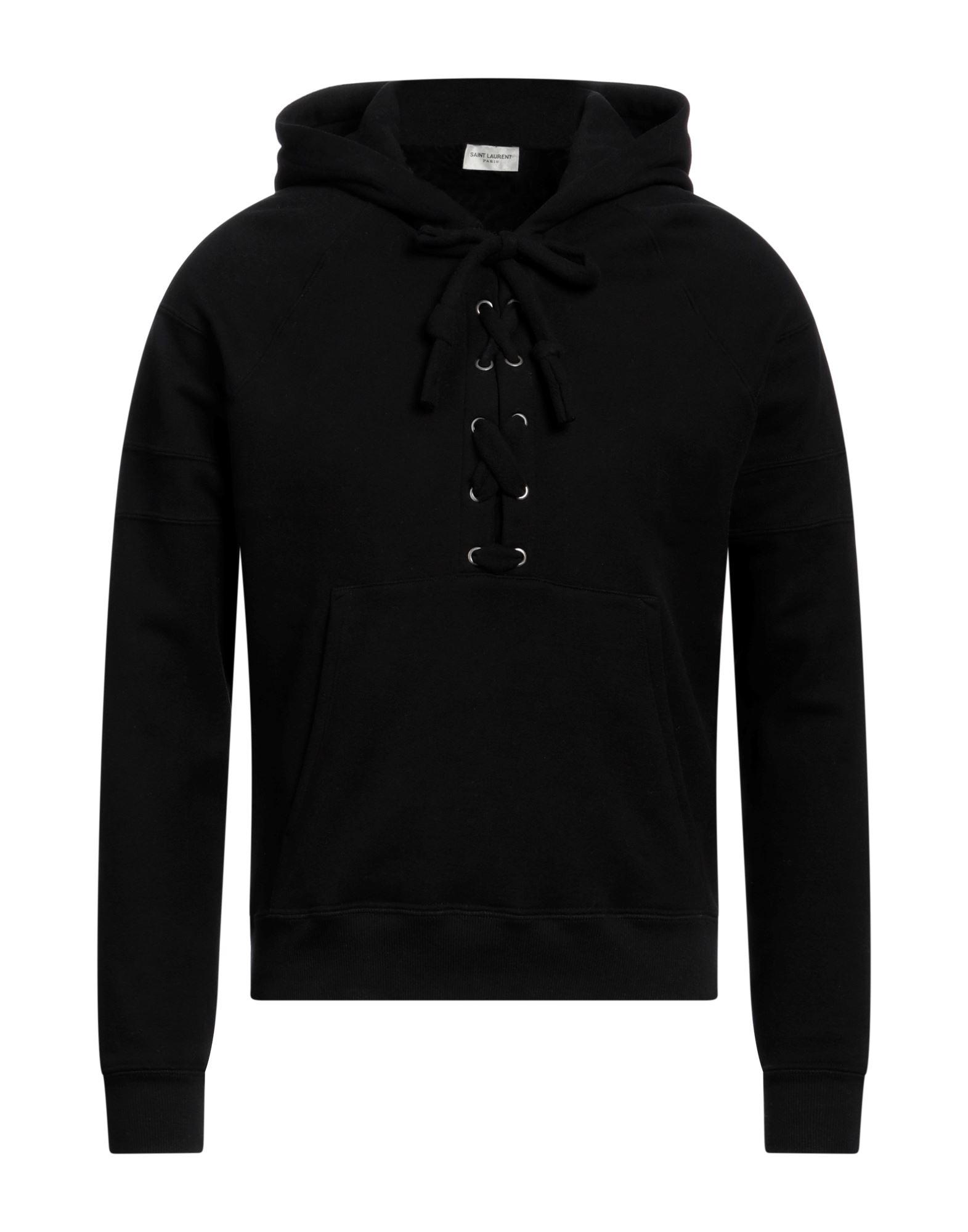 Saint laurent black best sale sweatshirt