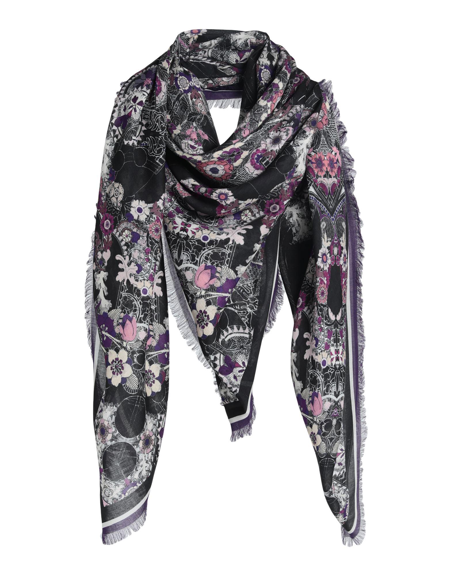 Alexander mcqueen discount scarf purple