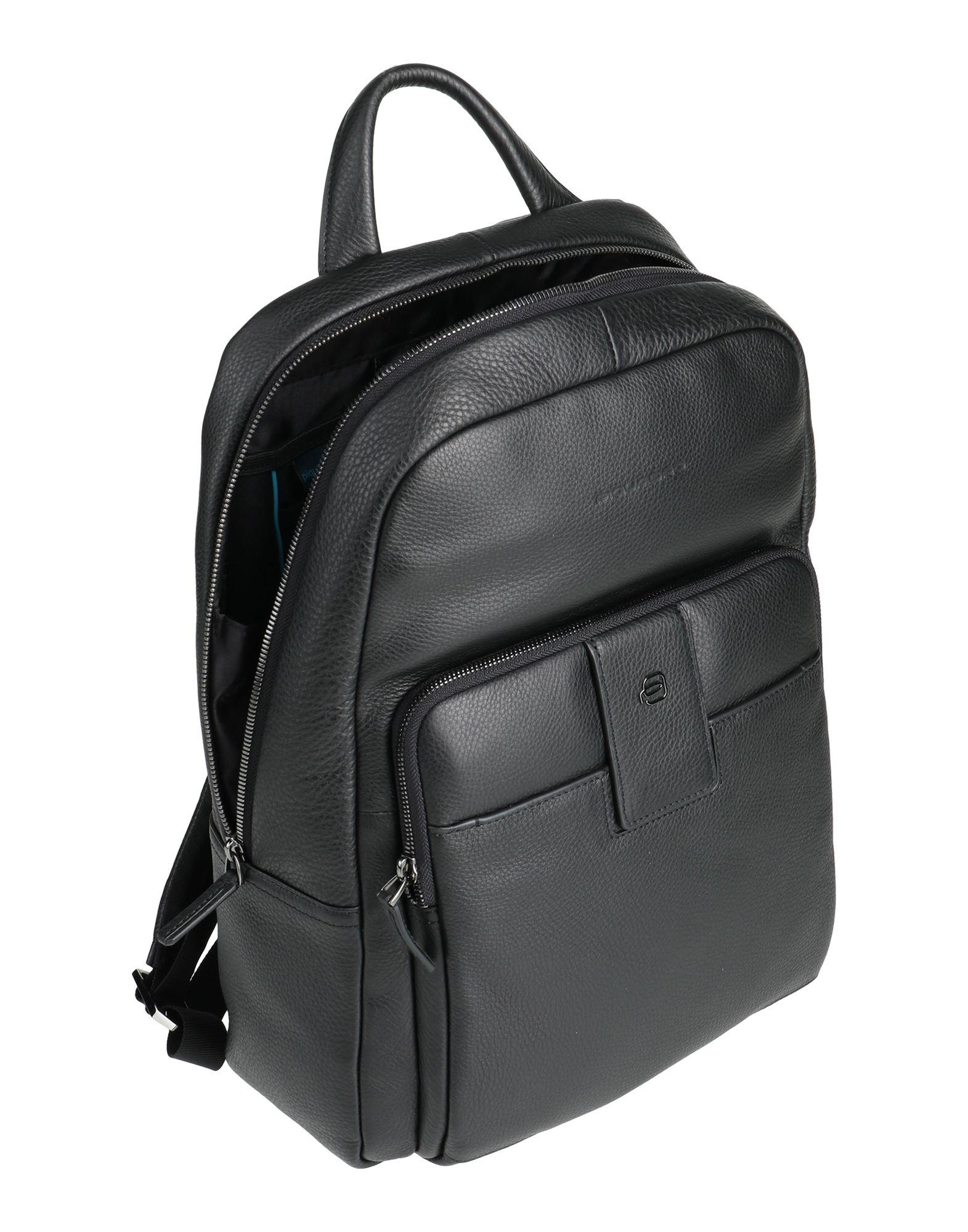 Piquadro Backpack in Black for Men | Lyst