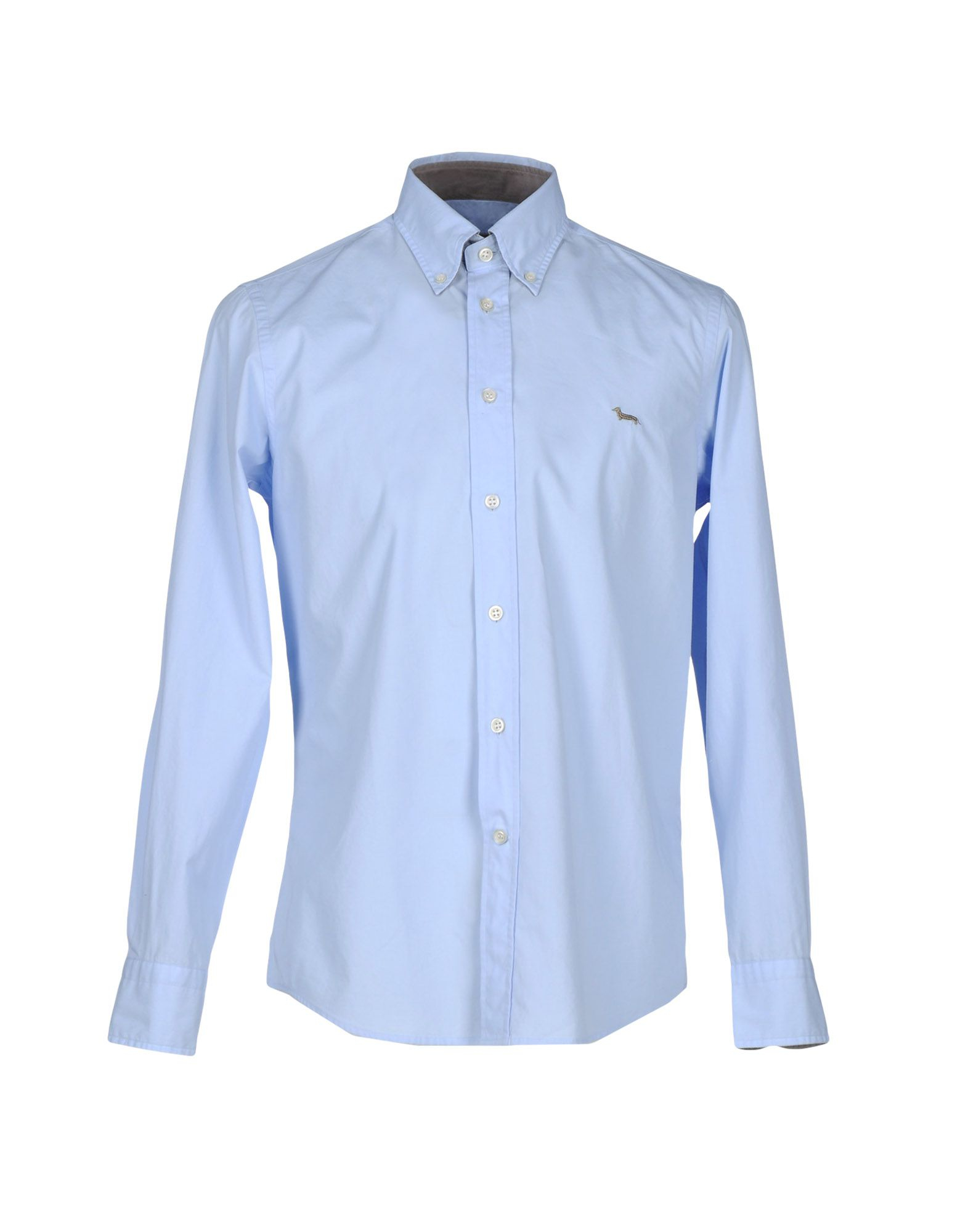 Lyst - Harmont & Blaine Shirt in Blue for Men