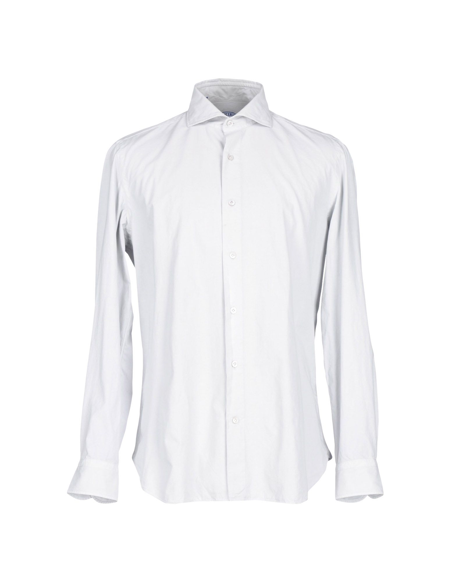 Vincenzo Di Ruggiero Cotton Shirt in Gray for Men - Lyst