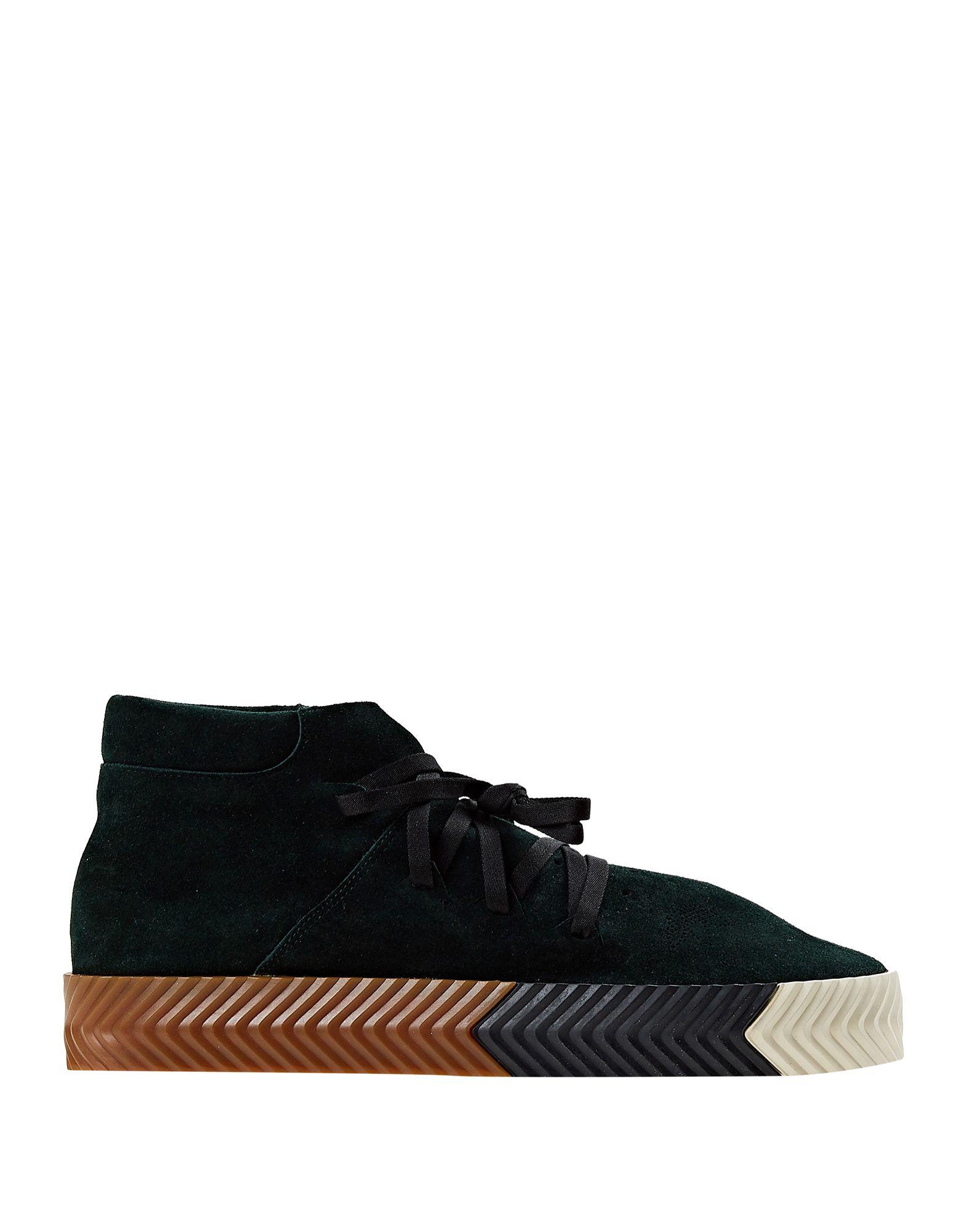 adidas Originals Leather High-tops & Sneakers in Dark Green (Green) for Men - Lyst