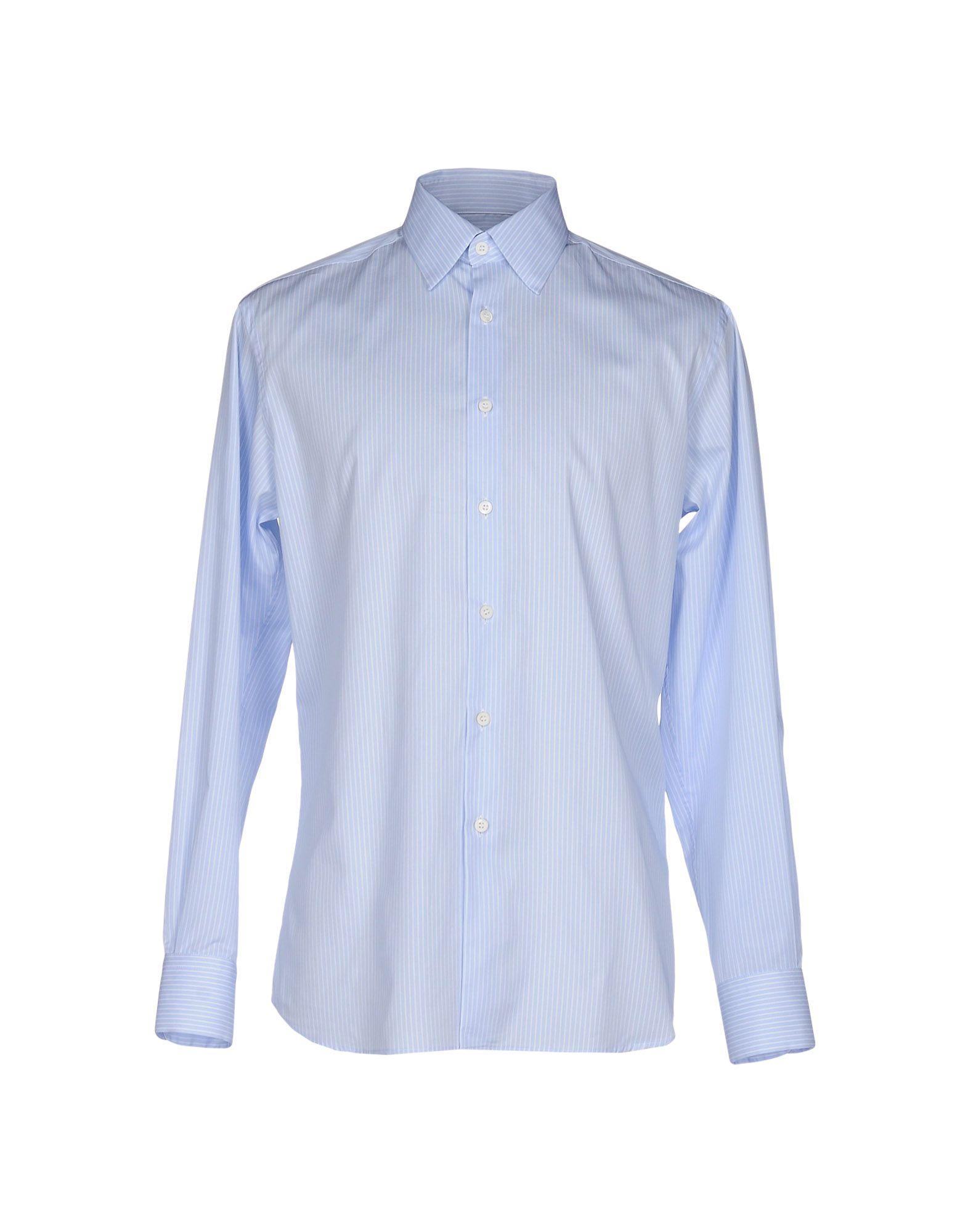 Lyst - Prada Shirt in Blue for Men