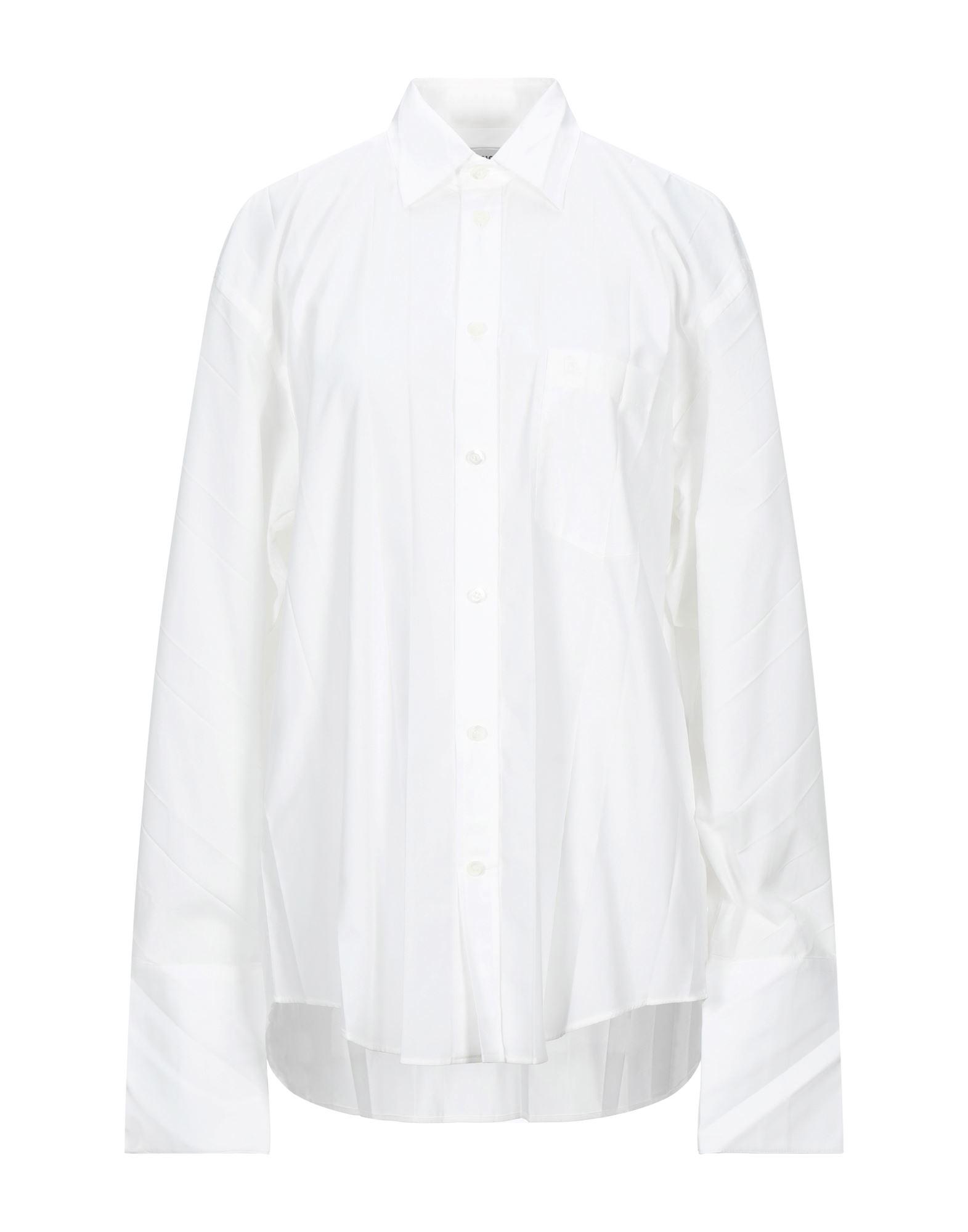 Balenciaga Synthetic Shirt in White - Lyst