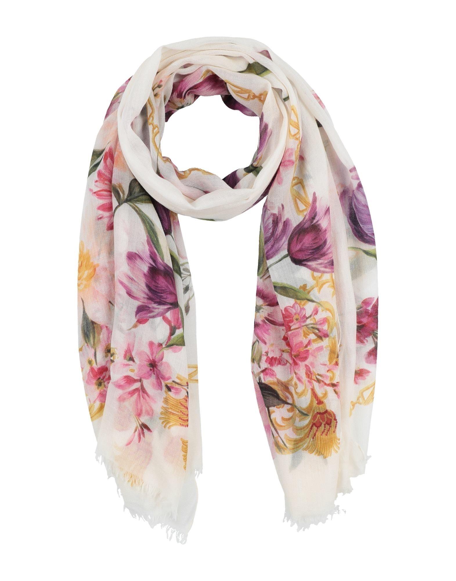 Dolce & Gabbana Cashmere Scarf in Beige (Natural) - Lyst