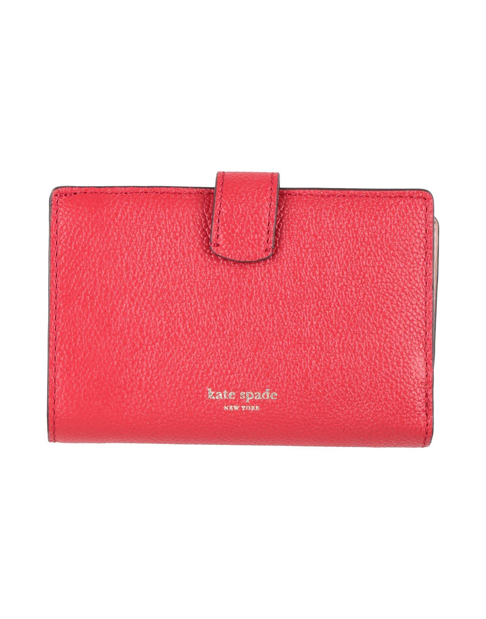 HOT Spade New York Cartera Kate Spade Roja Kate Spade