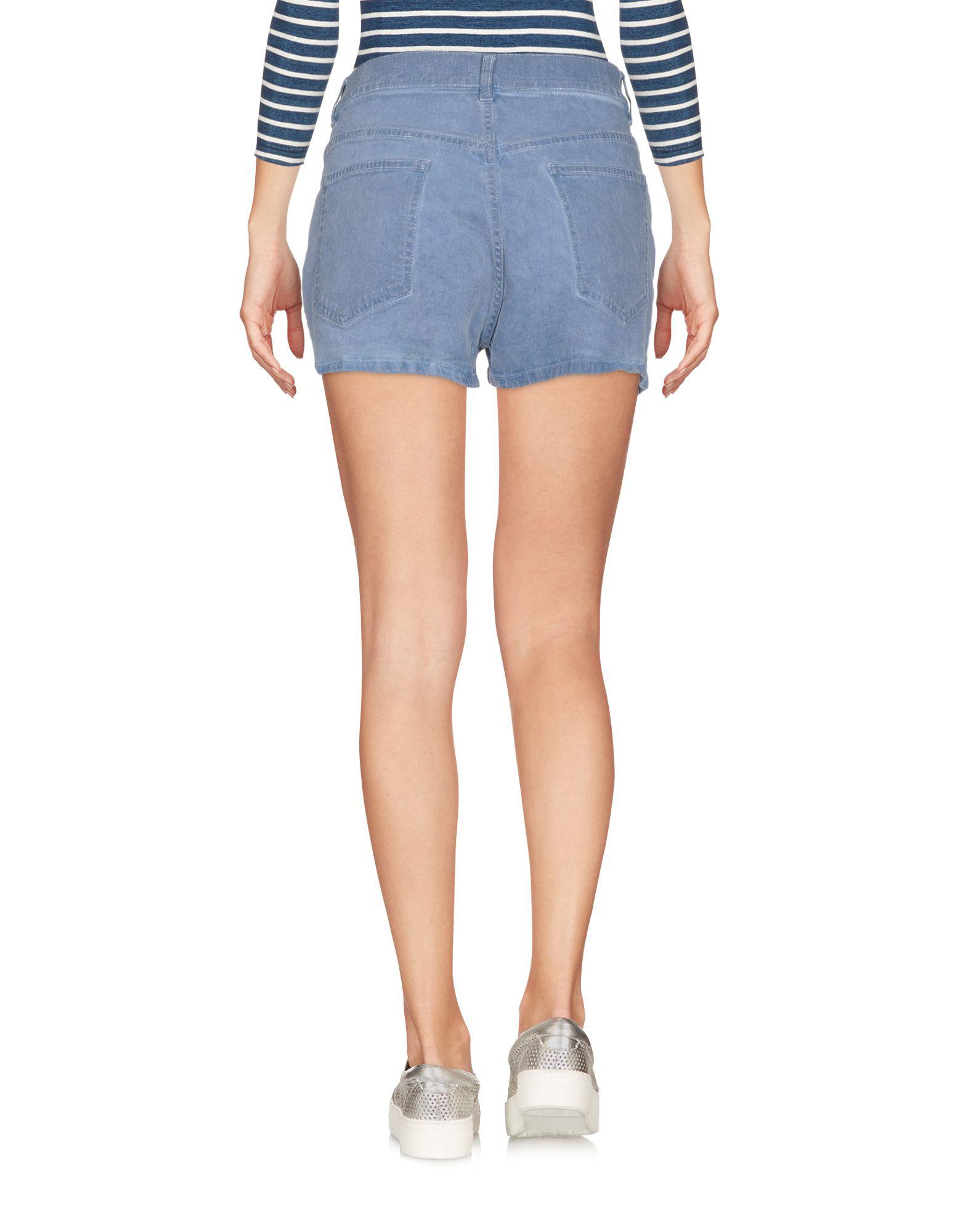 Mr & Mrs Italy Denim Shorts in Blue Lyst