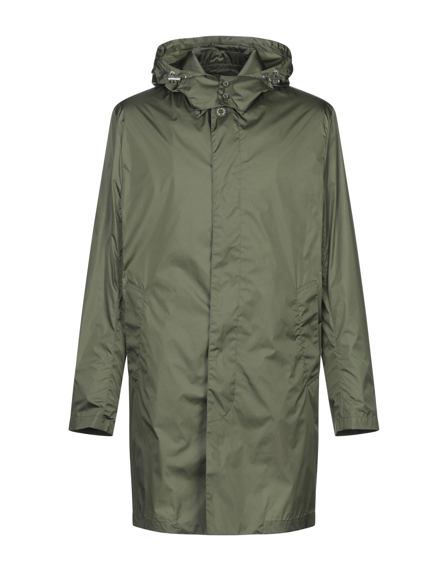 Mackintosh Cotton Overcoat in Military Green (Green) for Men - Lyst