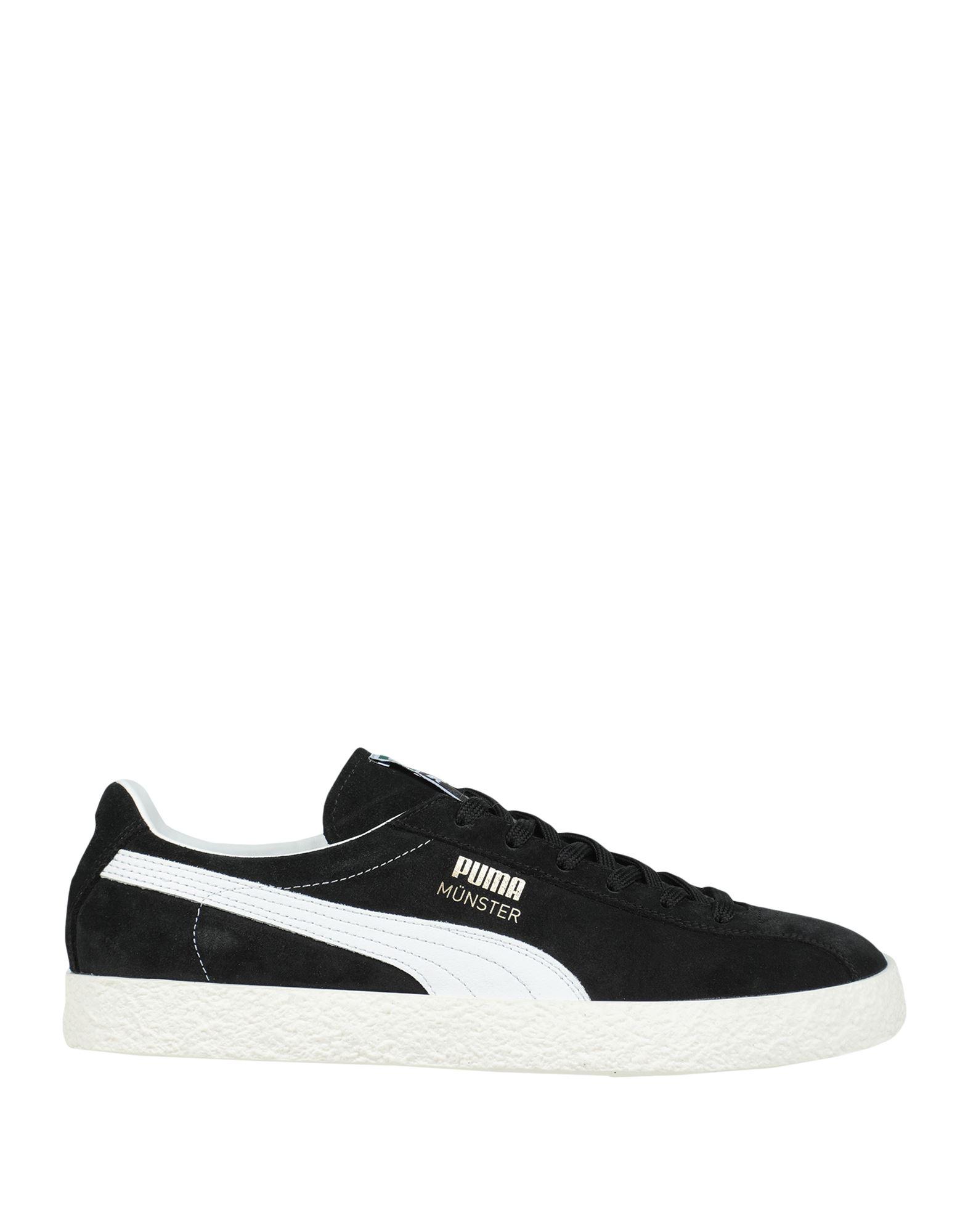 PUMA Suede Trainers in Black for Men | Lyst