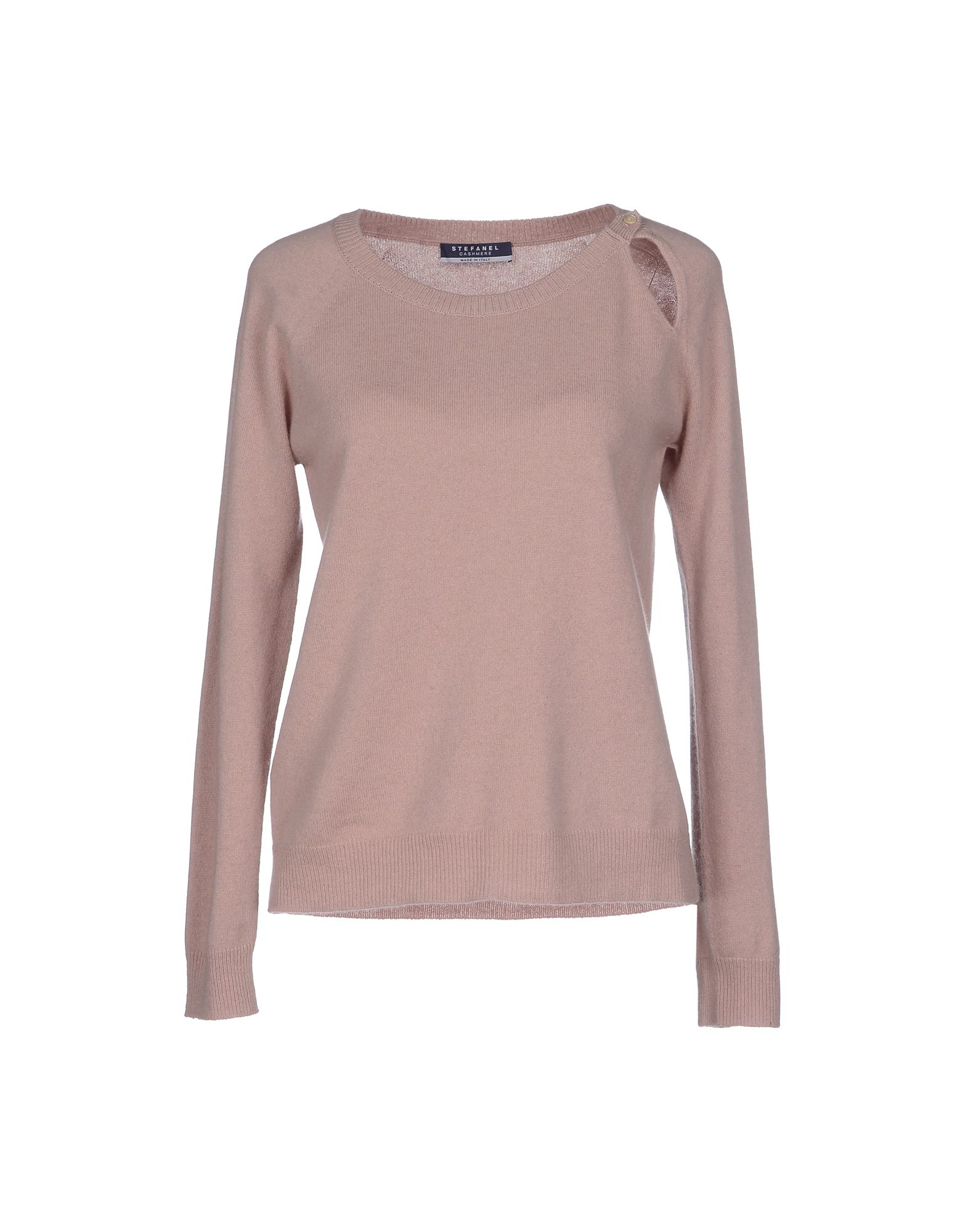 Stefanel Cashmere Sweater in Brown - Lyst