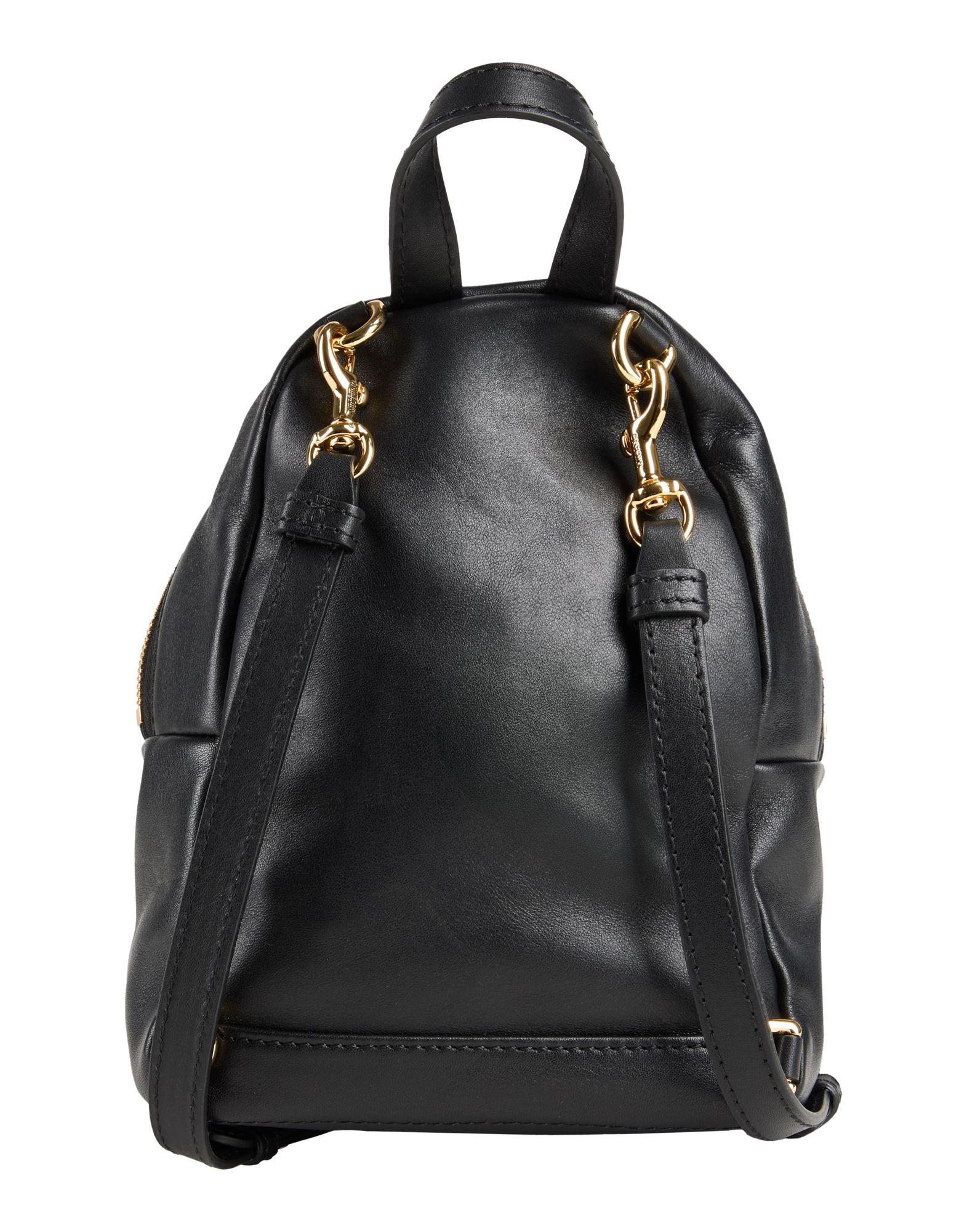 バックパック・リュック MOSCHINO COUTURE Woman Backpack Black MC4602PP1MO11 00B Moschino Black Quilted Backpack Moschino