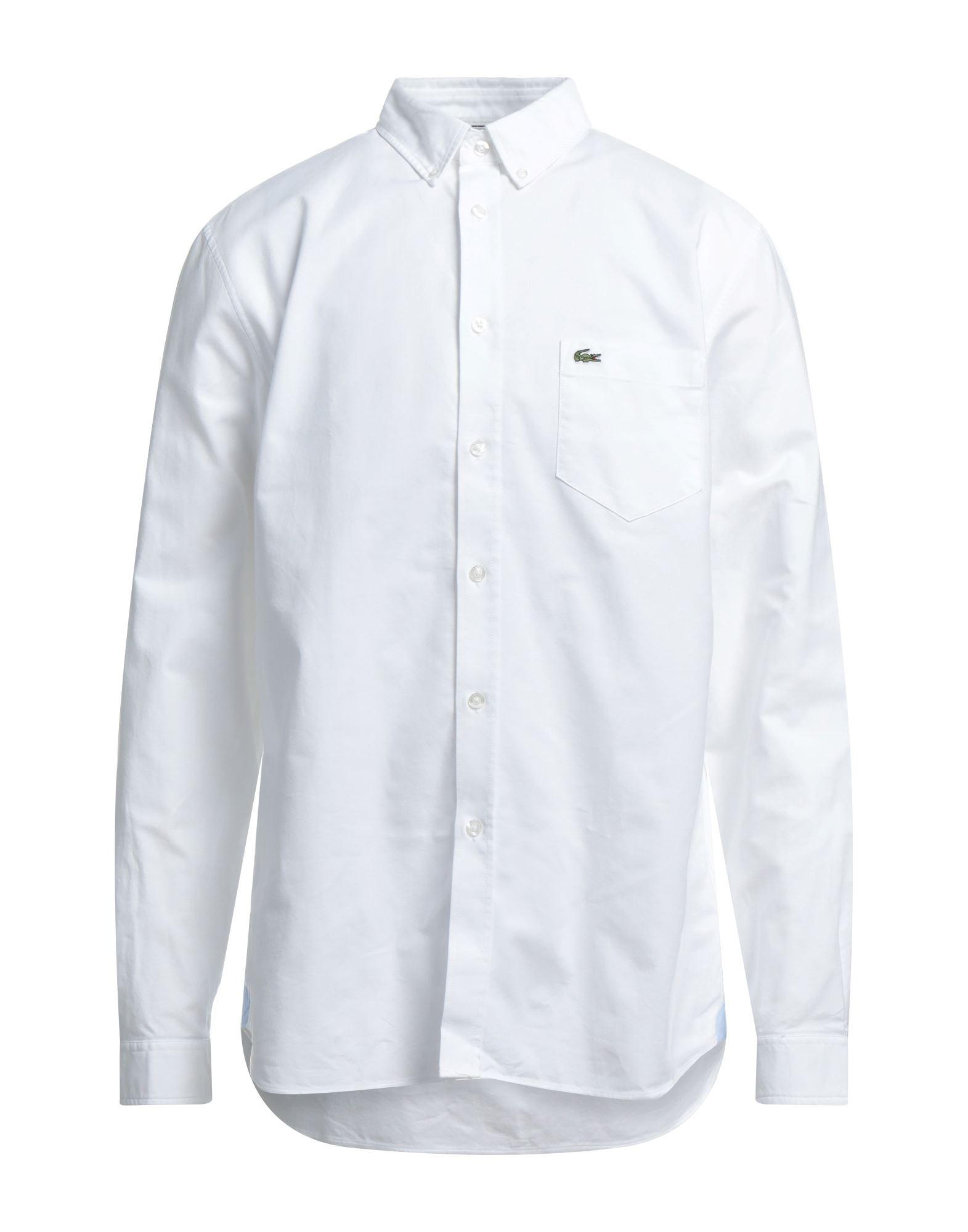 Lacoste Hemd in Weiß für Herren | Lyst DE