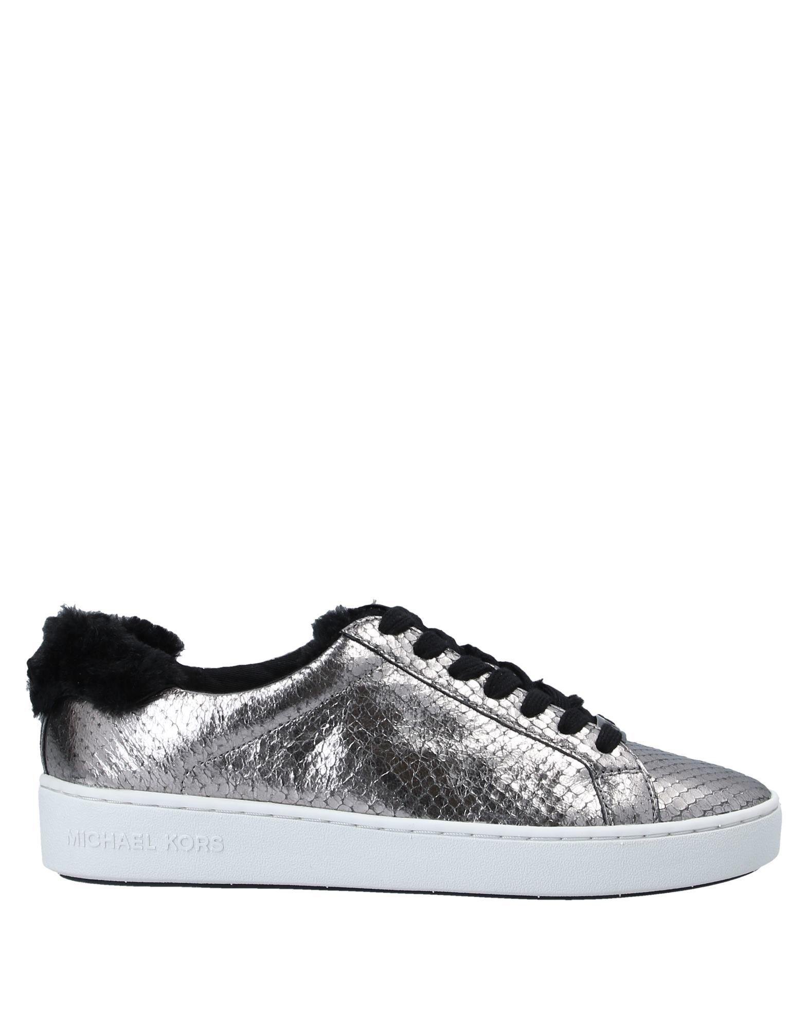 michael kors silver sneakers