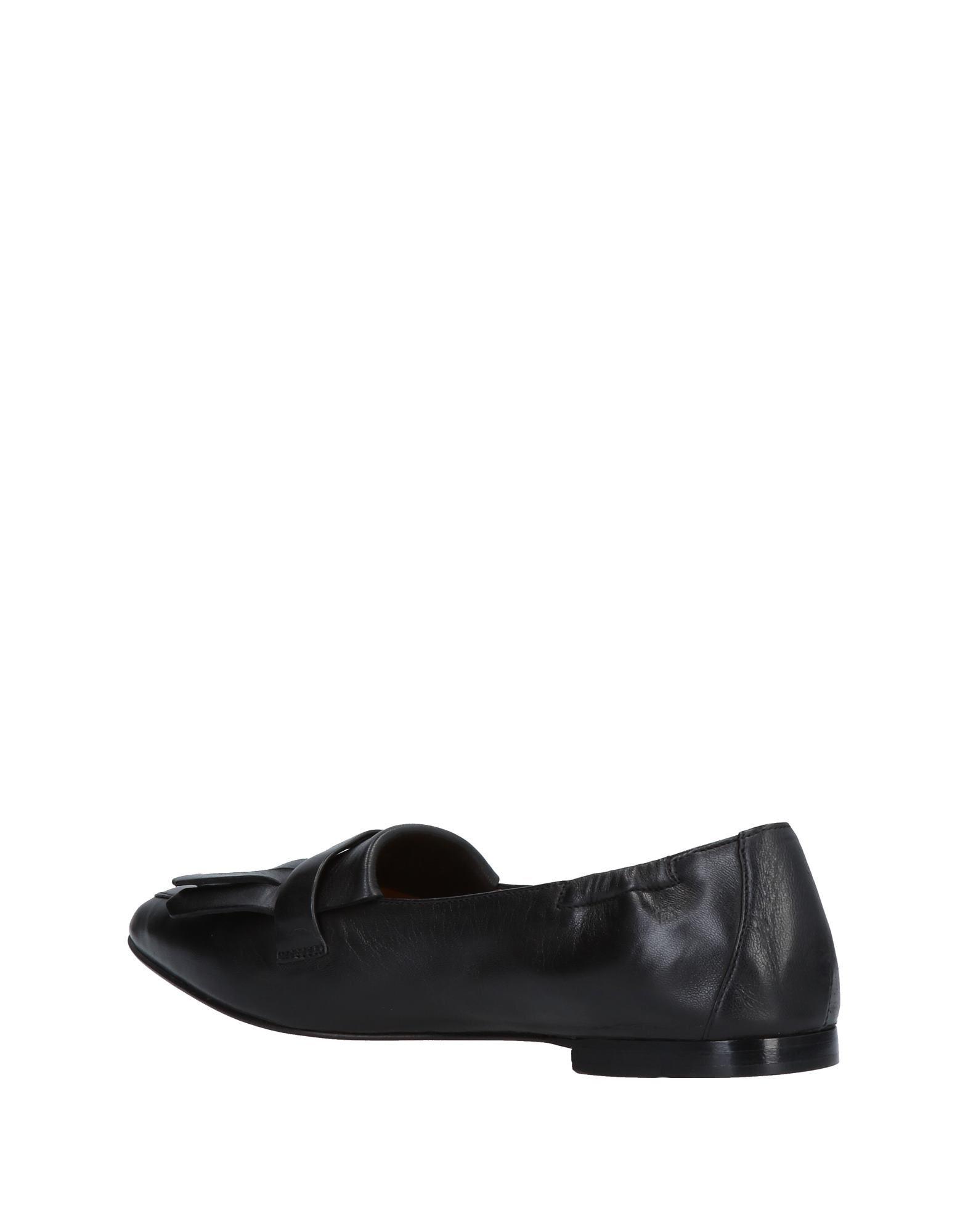 Pomme D'or Leather Loafer in Black - Lyst
