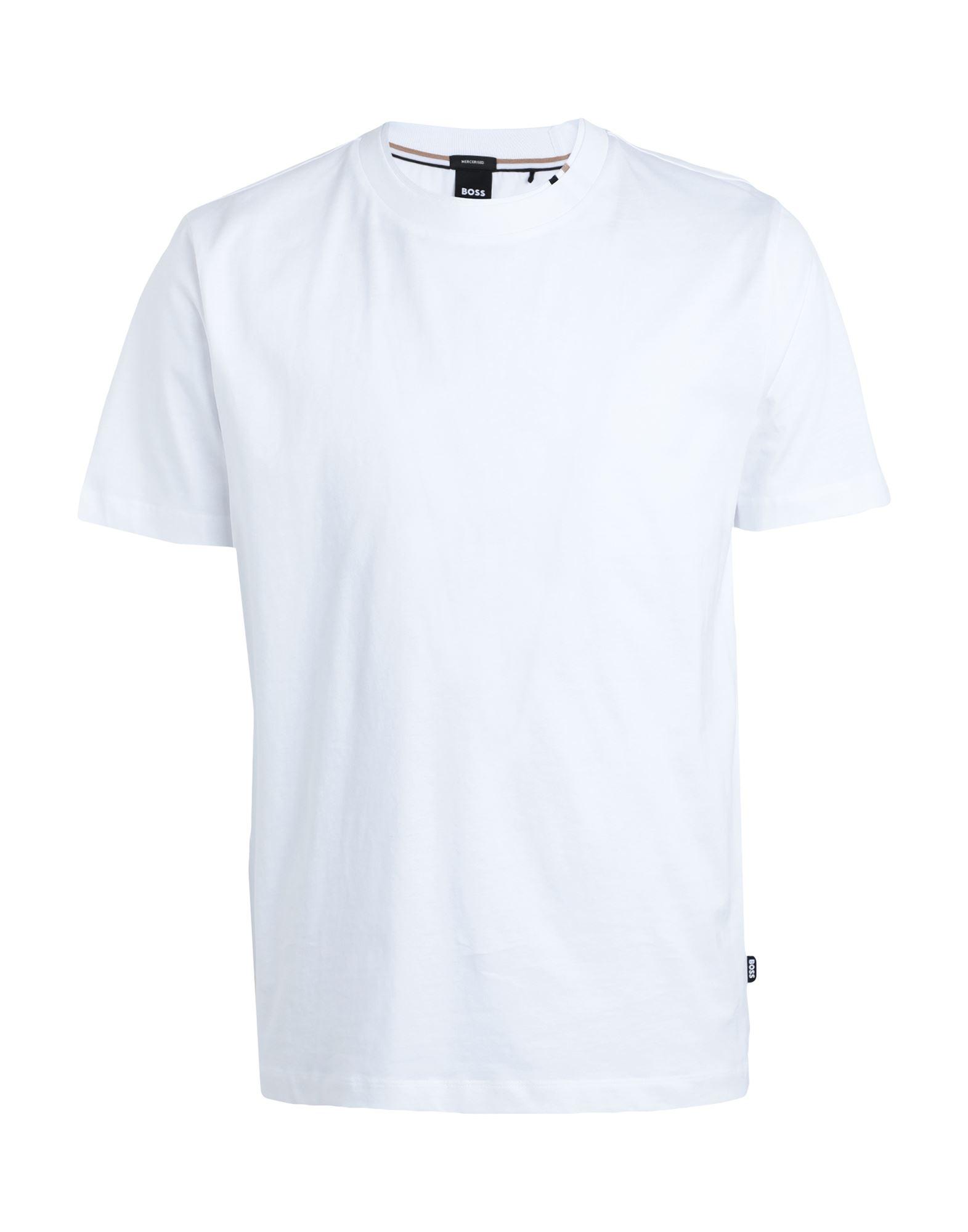 hugo boss plain white t shirt