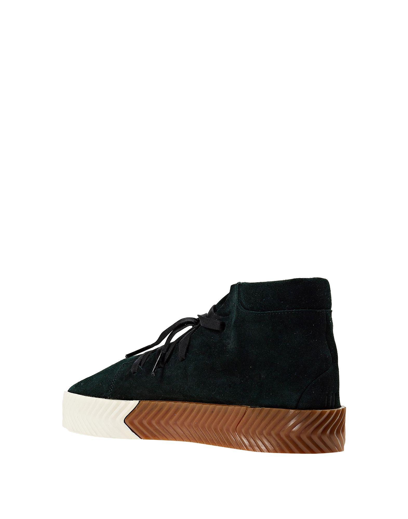 adidas Originals Leather High-tops & Sneakers in Dark Green (Green) for Men - Lyst