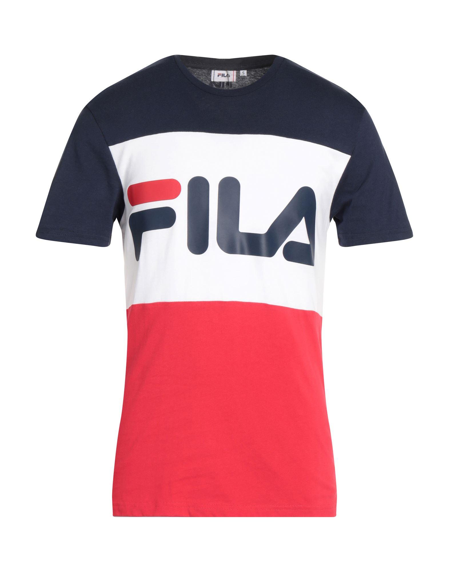 Fila T-shirt Blue for Men | Lyst