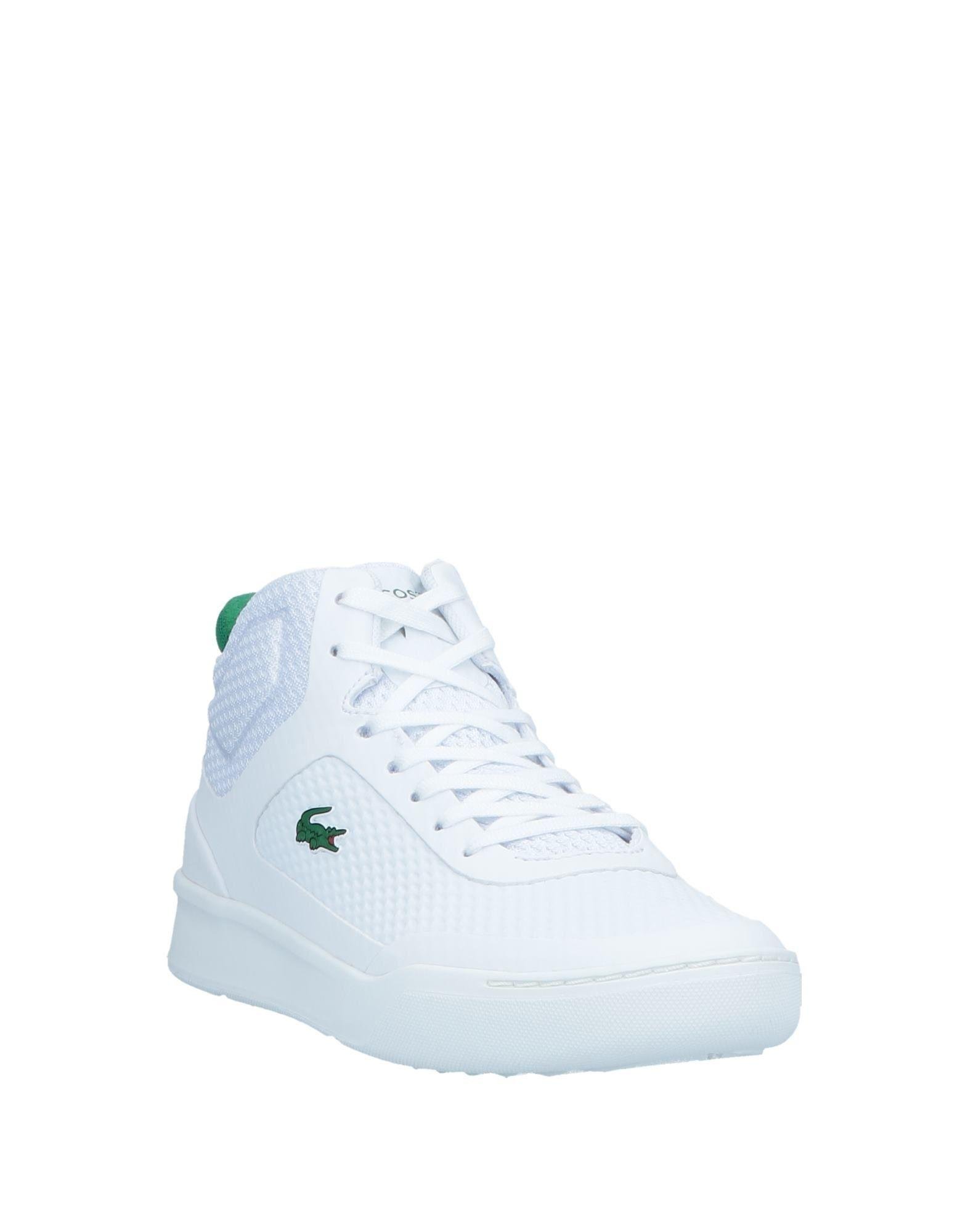 plade George Eliot sagging Lacoste High-tops & Sneakers in White for Men | Lyst