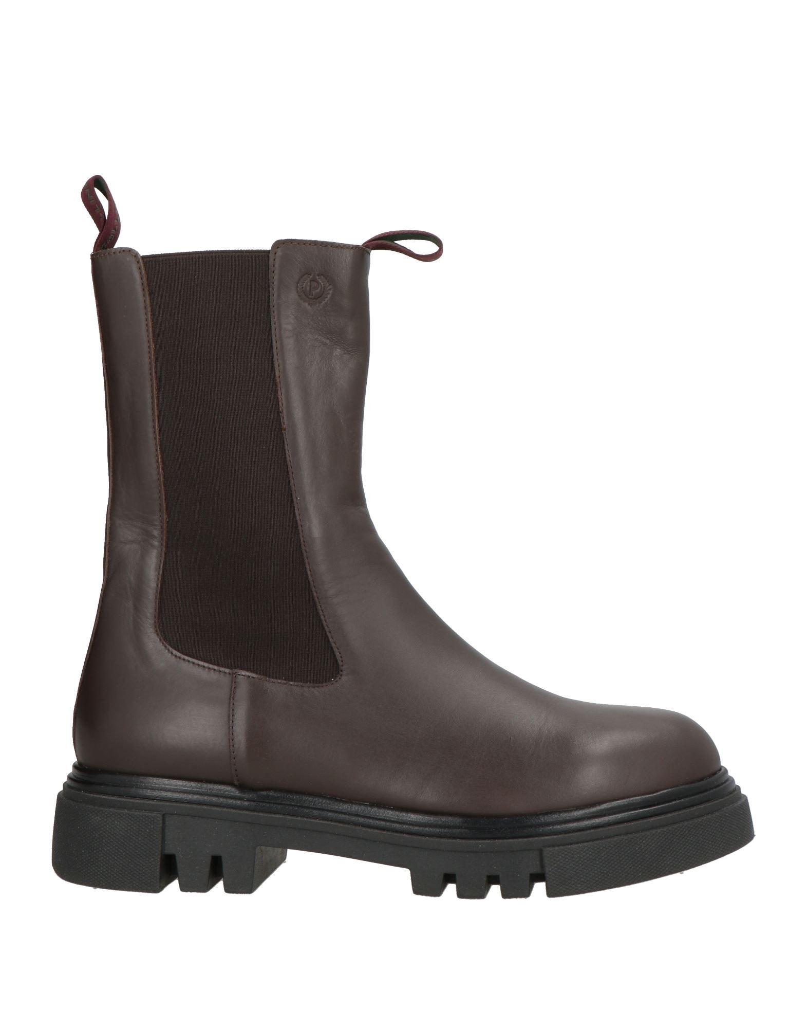 Pollini Kalbsleder Stiefel POLLINI Schuhe Stiefelette Schwarz