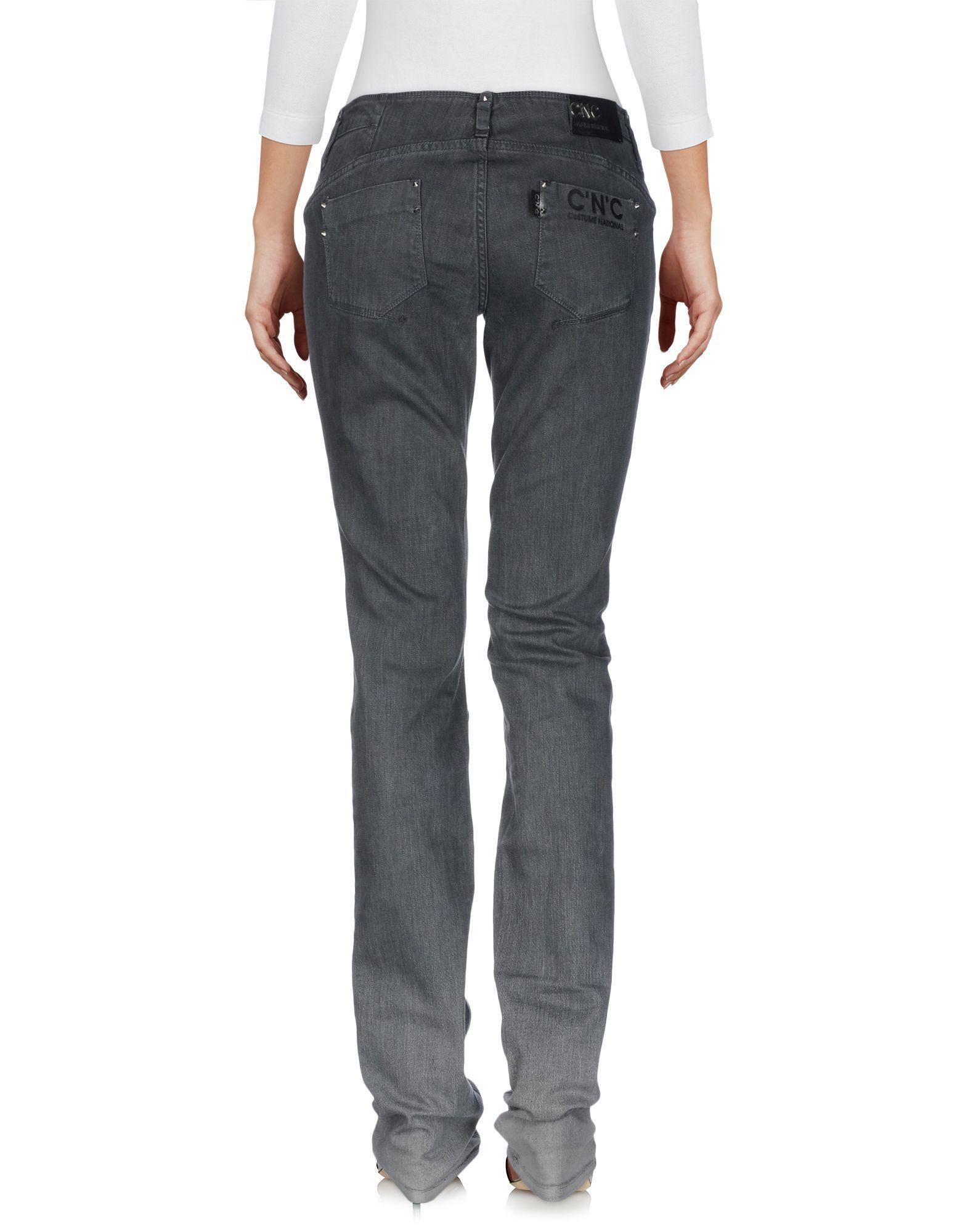 gray denim pants