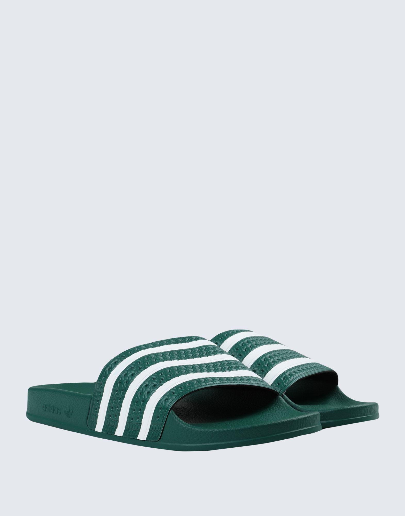 adidas olive green sandals