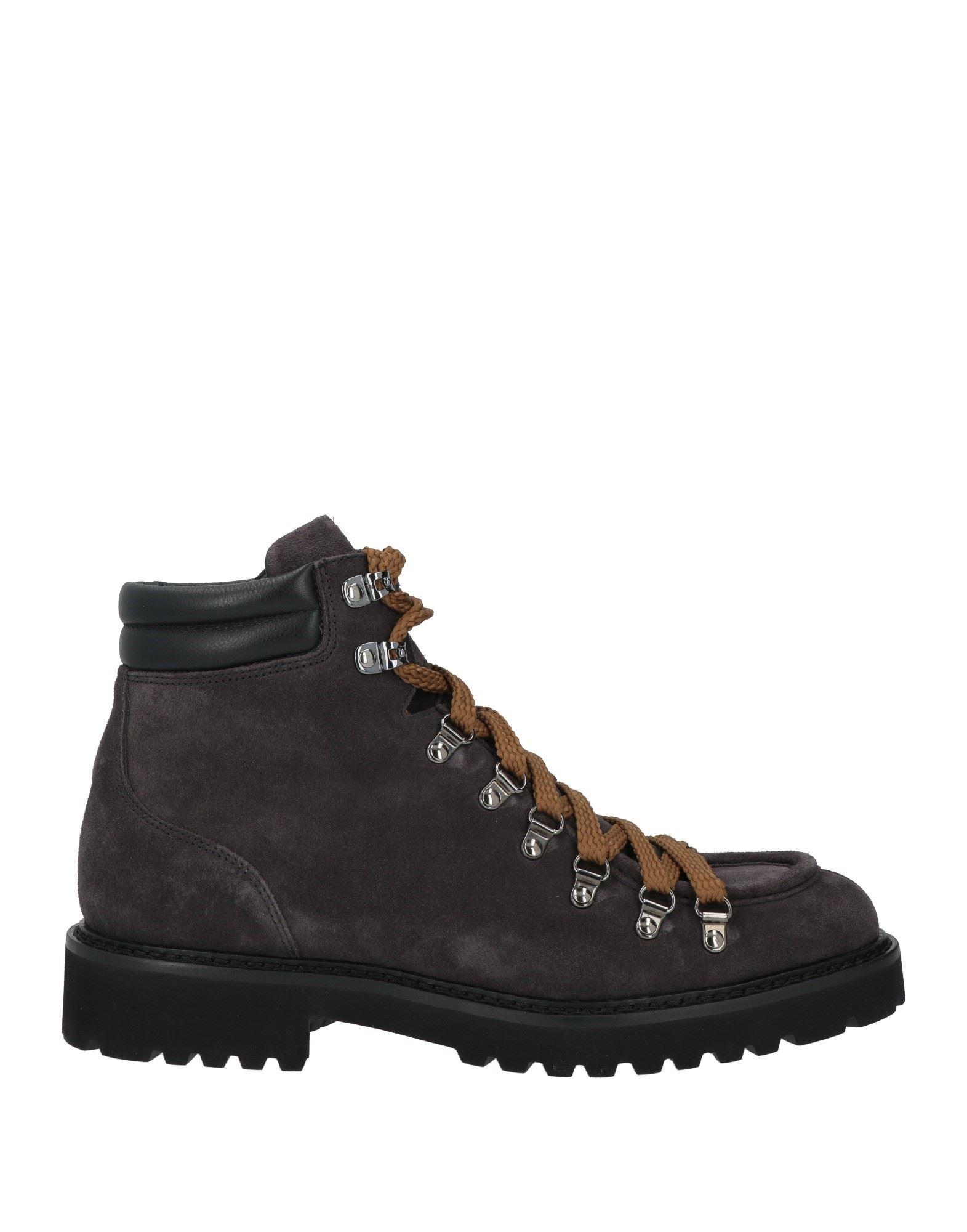 Doucal\'s Courmayeur Leather Trekking Mountain Boots Brown Mens Size 39 EU Men main image 3
