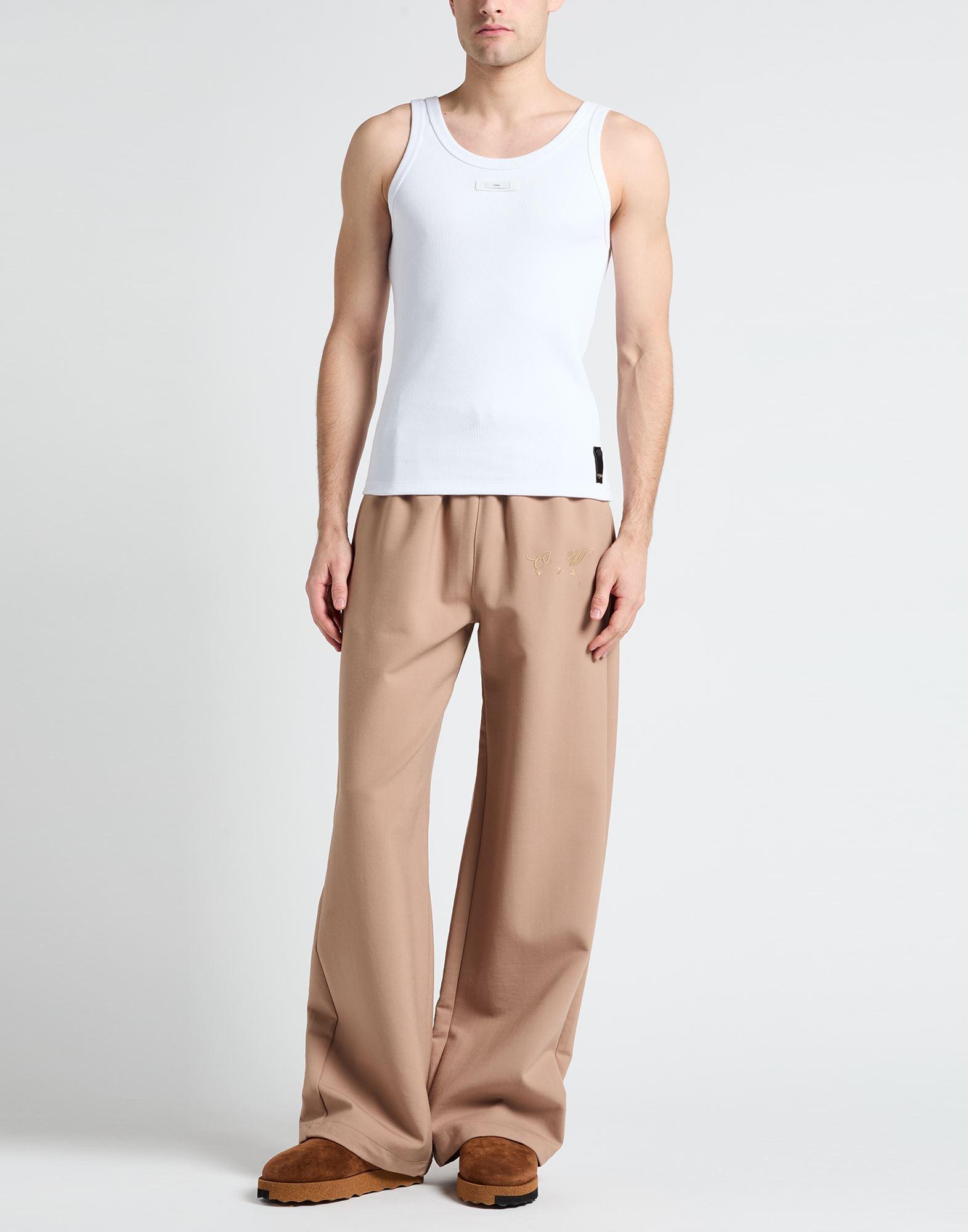 Fendi Tank Top in White for Men | Lyst