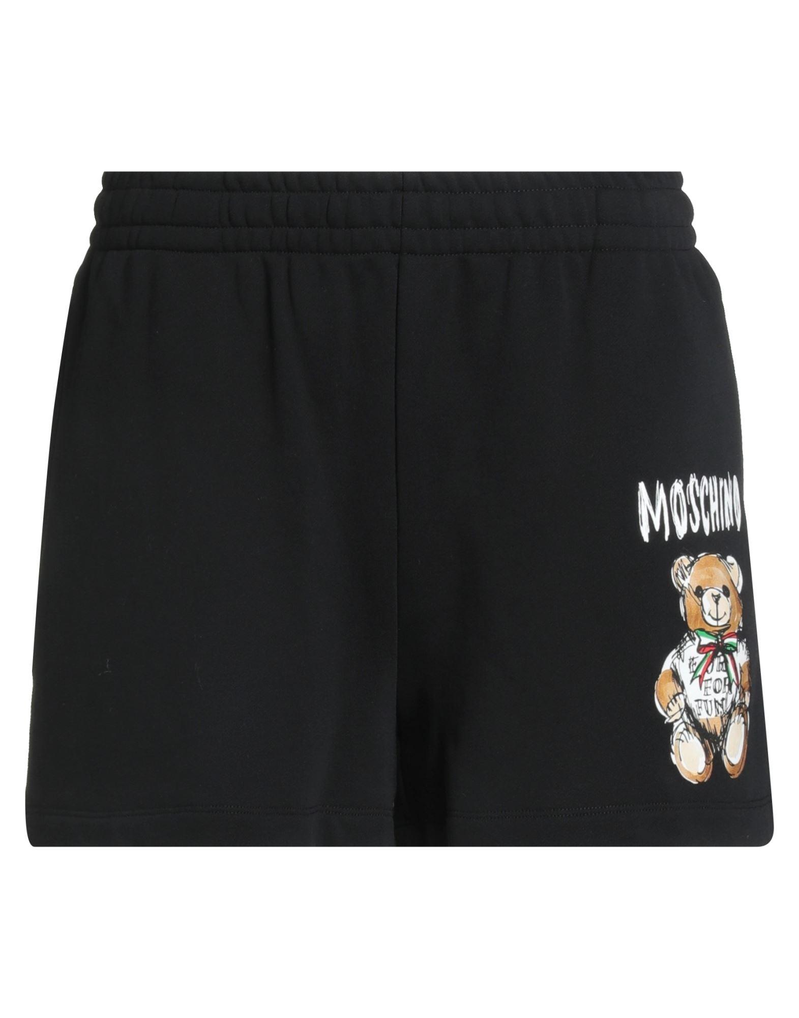 【関税＆送料込み】Moschino Wool Shorts Moschino Men's Bear Logo Sweat Shorts | Neiman Marcus