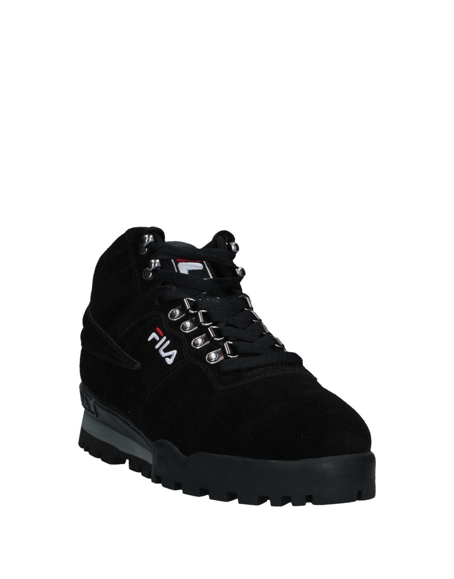 Fila Suede High-tops & Sneakers in Black for Men - Lyst