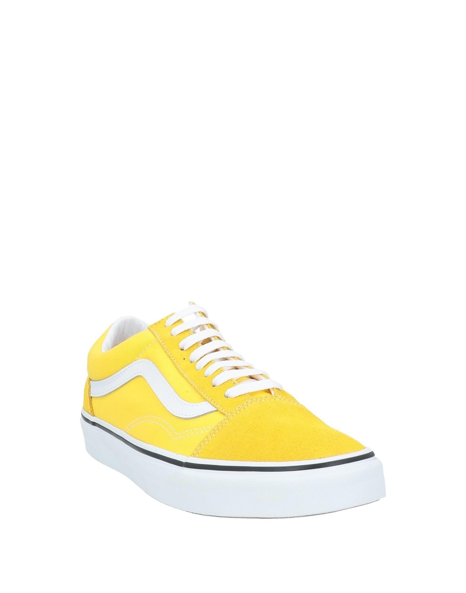 yellow van sneakers