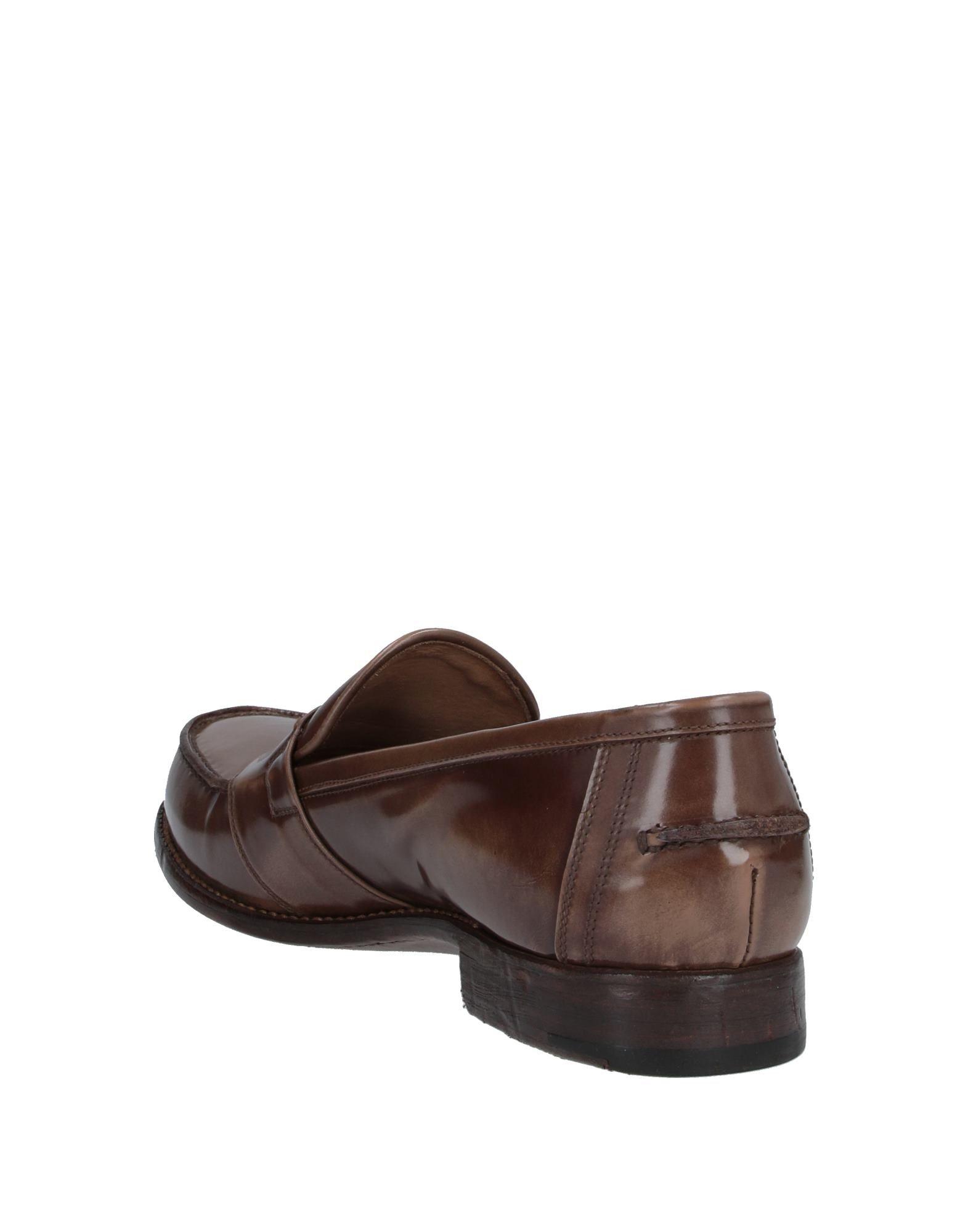 Alberto Fasciani Leather Loafer in Brown for Men - Lyst