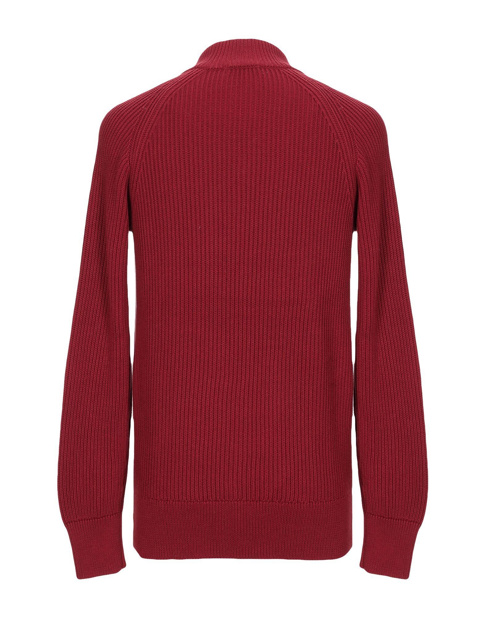 SELECTED Cotton Turtleneck in Maroon (Red) for Men - Lyst
