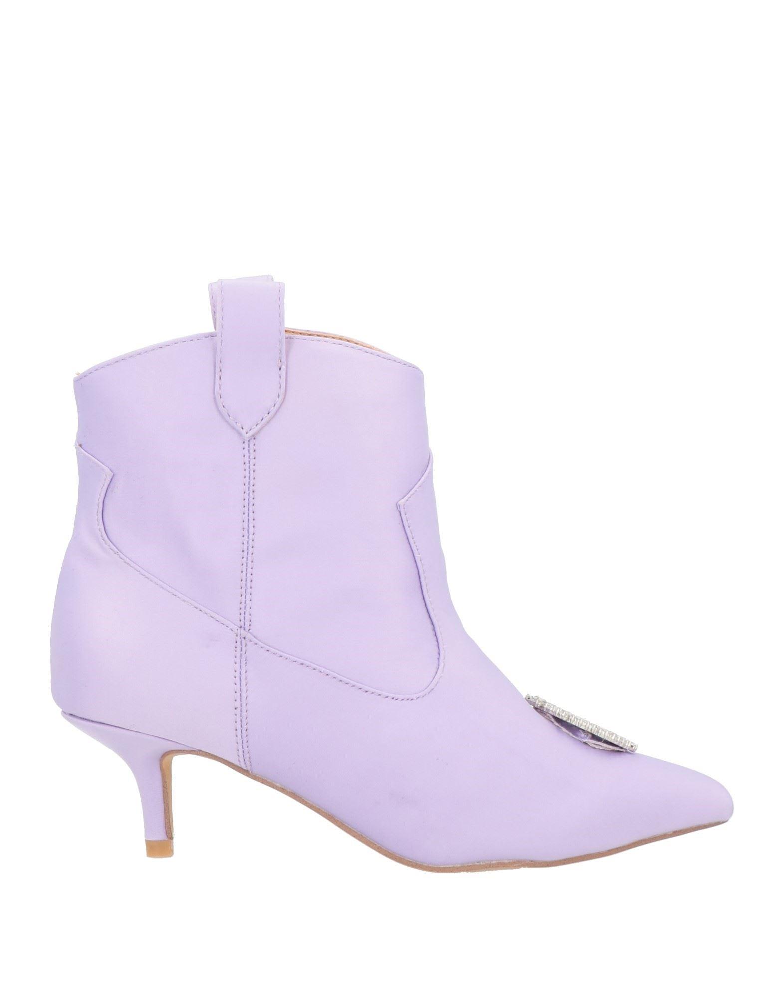 Lilac shop ankle boots
