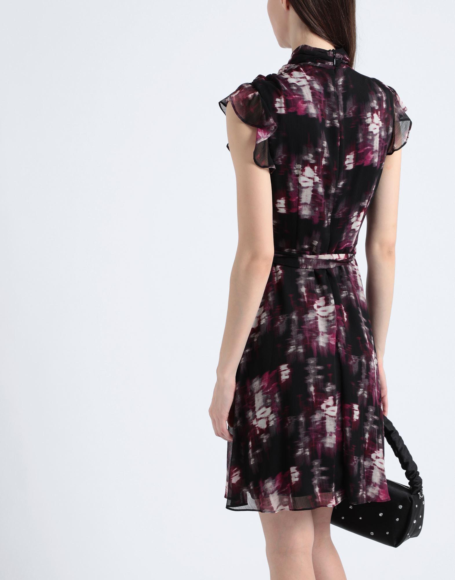 purple dkny dress