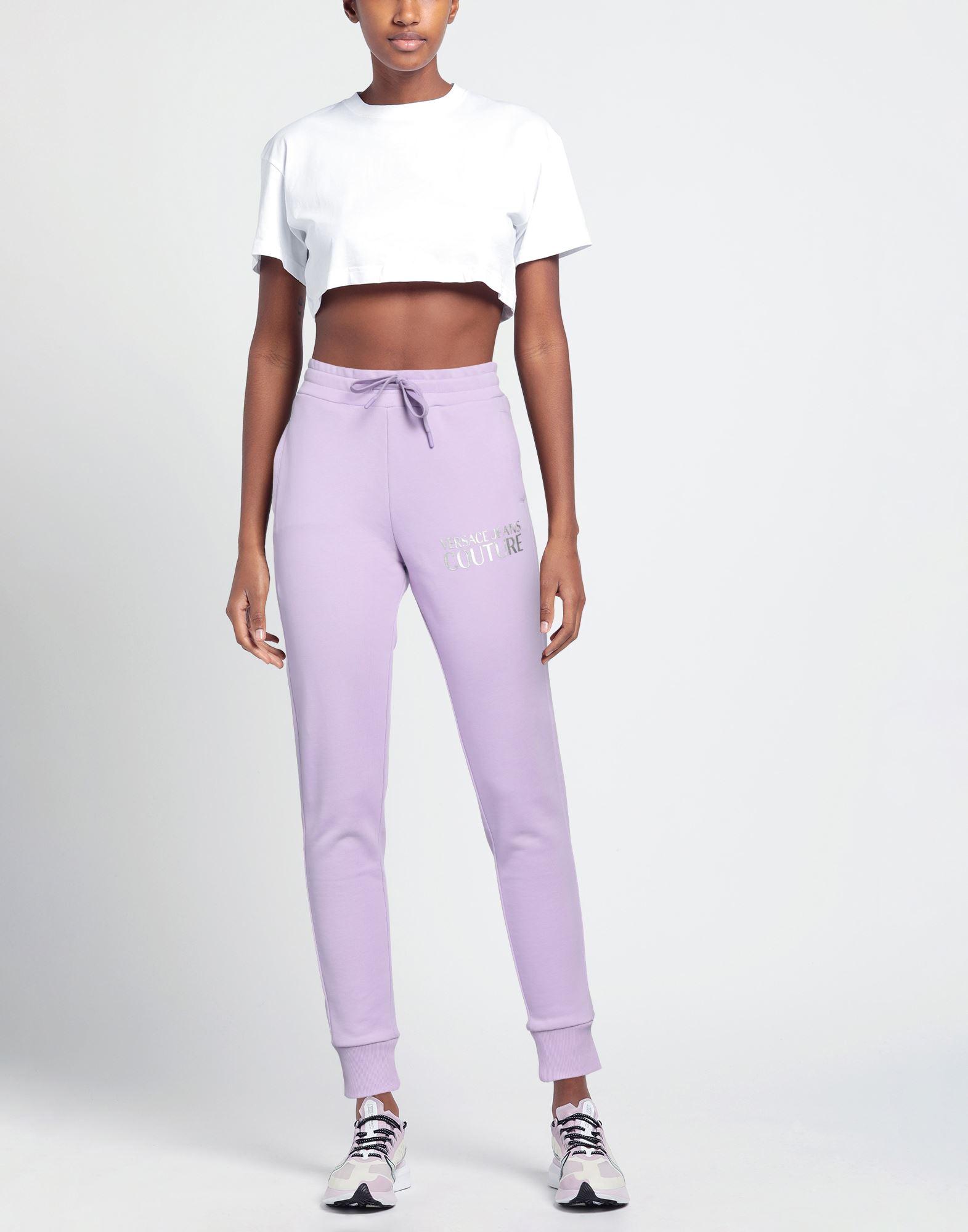 Versace Jeans Couture Pants in Purple | Lyst