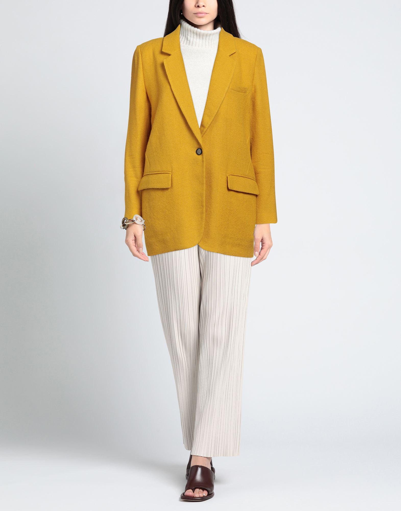 Pomandère Suit Jacket in Yellow | Lyst