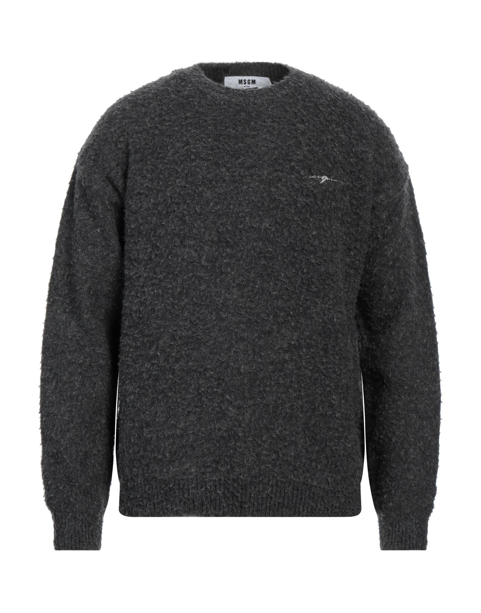 【送料&関税込】MSGM Wool Crew Neck Sweater MSGM Crew neck sweaters for Men | Online Sale up to 82% off