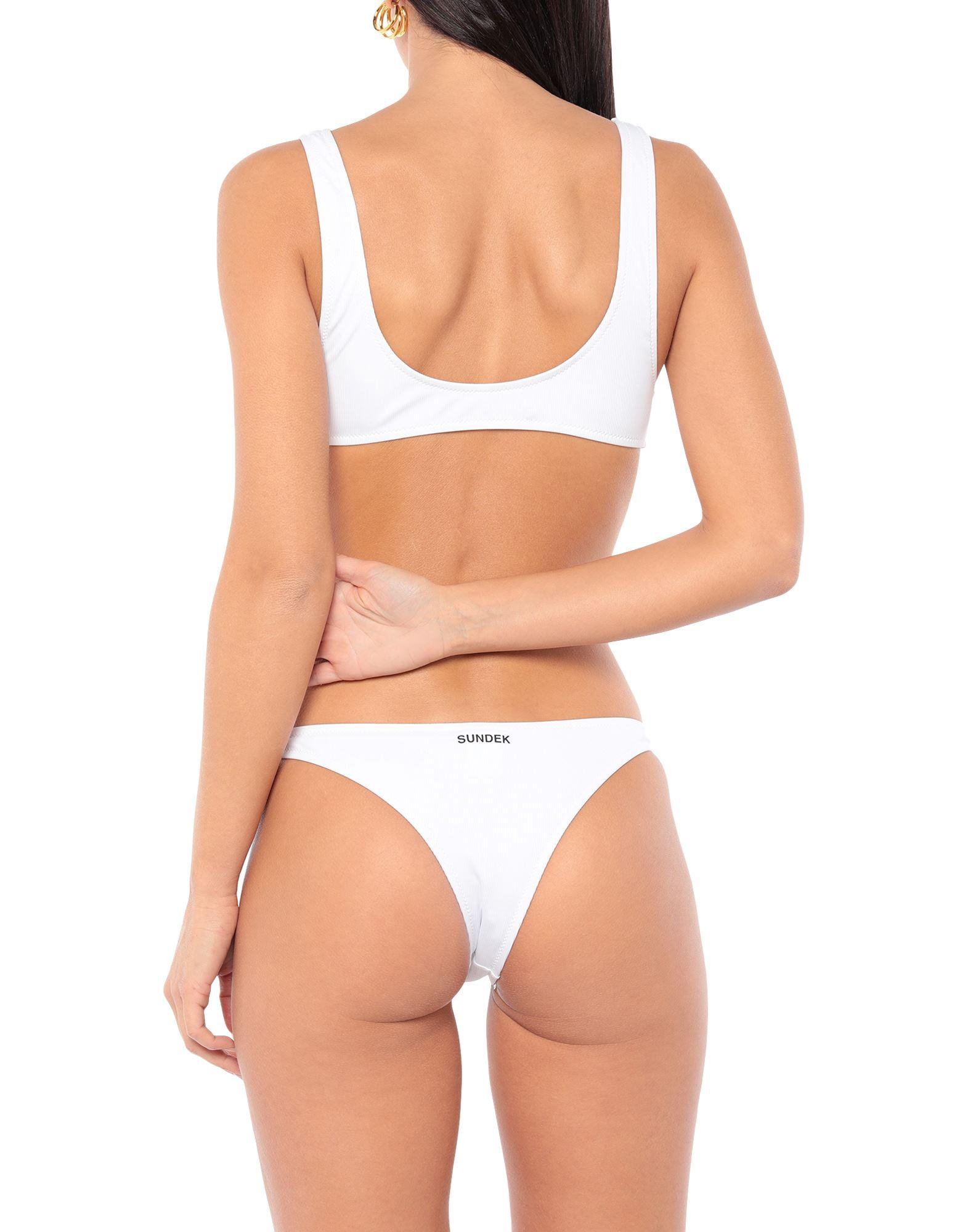 Sundek Synthetic Bikini in White - Lyst