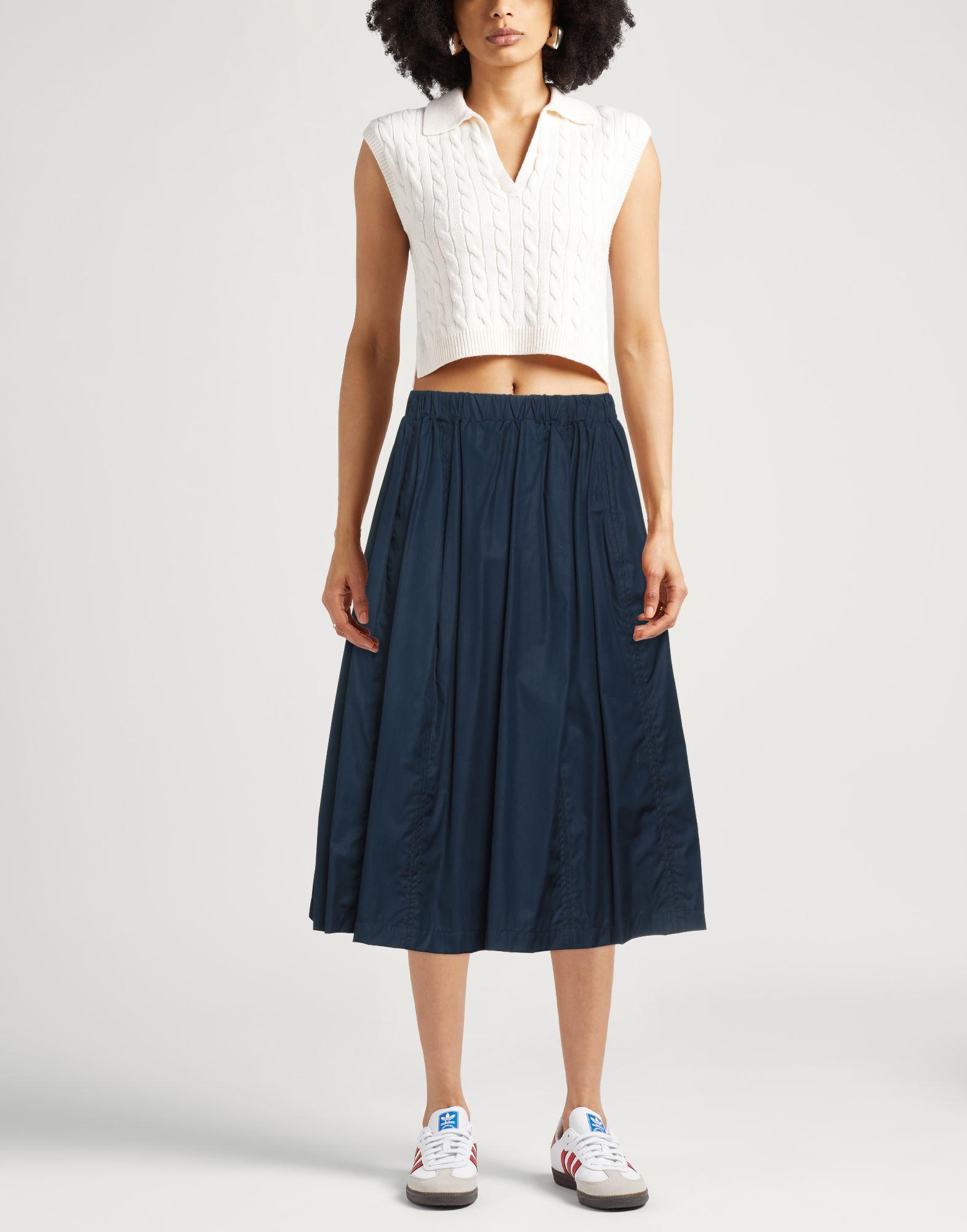 【関税&送料込】Marni Skirt MARNI（マルニ）ロング・マキシ丈スカート 紺 サイズ:42(M位